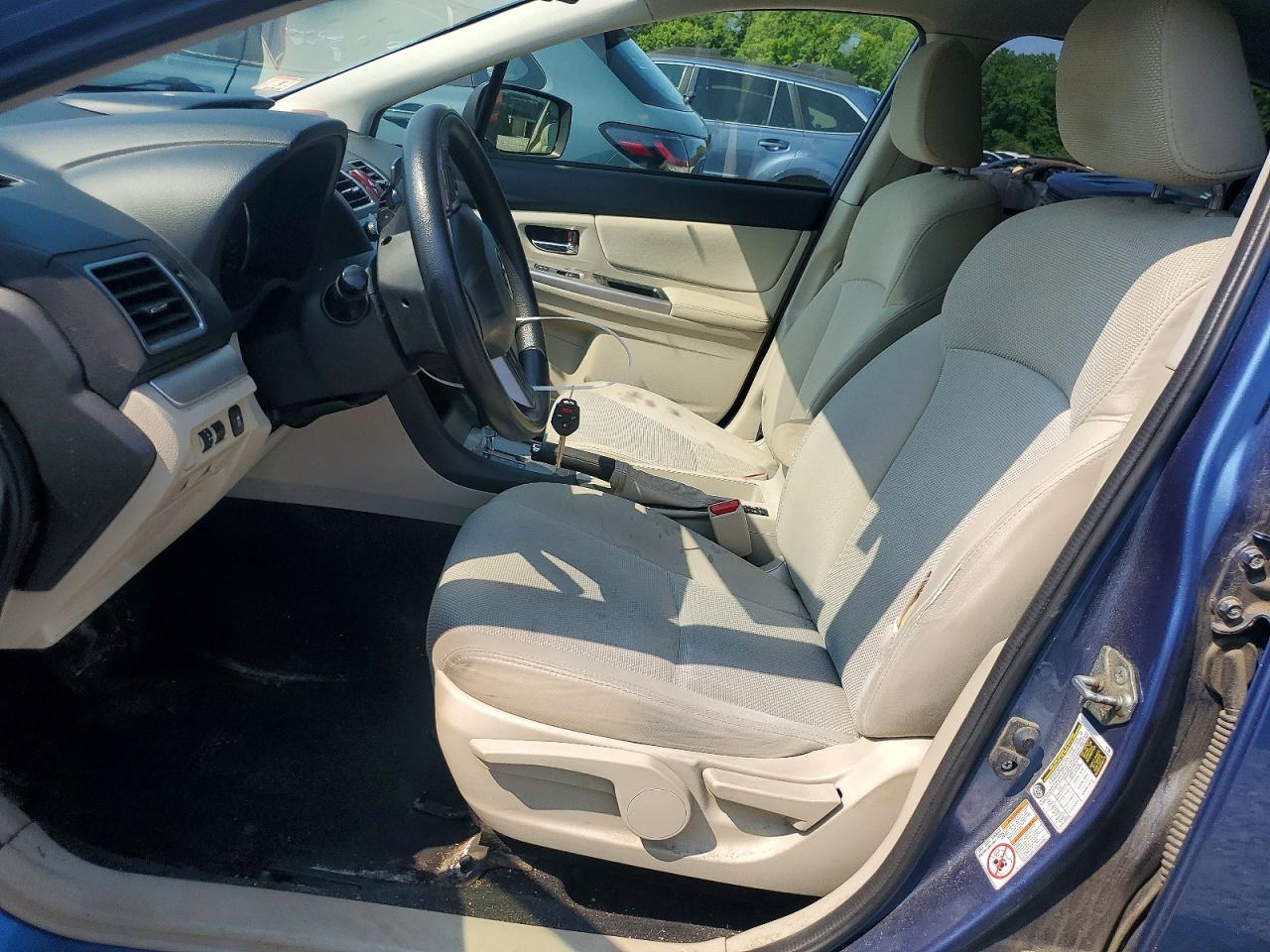 2015 Subaru Xv Crosstrek 2.0 Premium Blue vin: JF2GPACC8F8232976