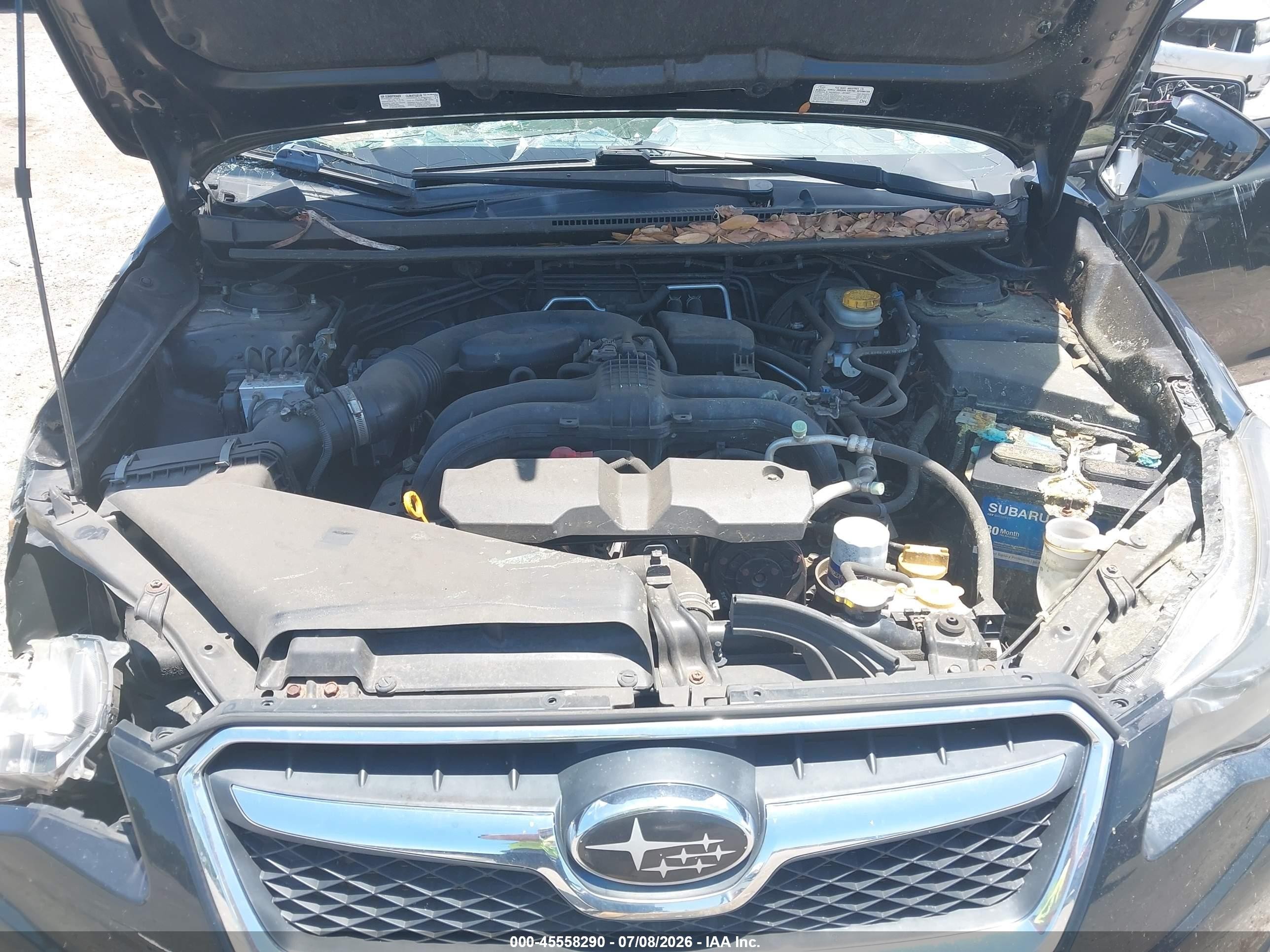 2015 Subaru Xv Crosstrek 2.0i Premium Черный vin: JF2GPACC8F9220255