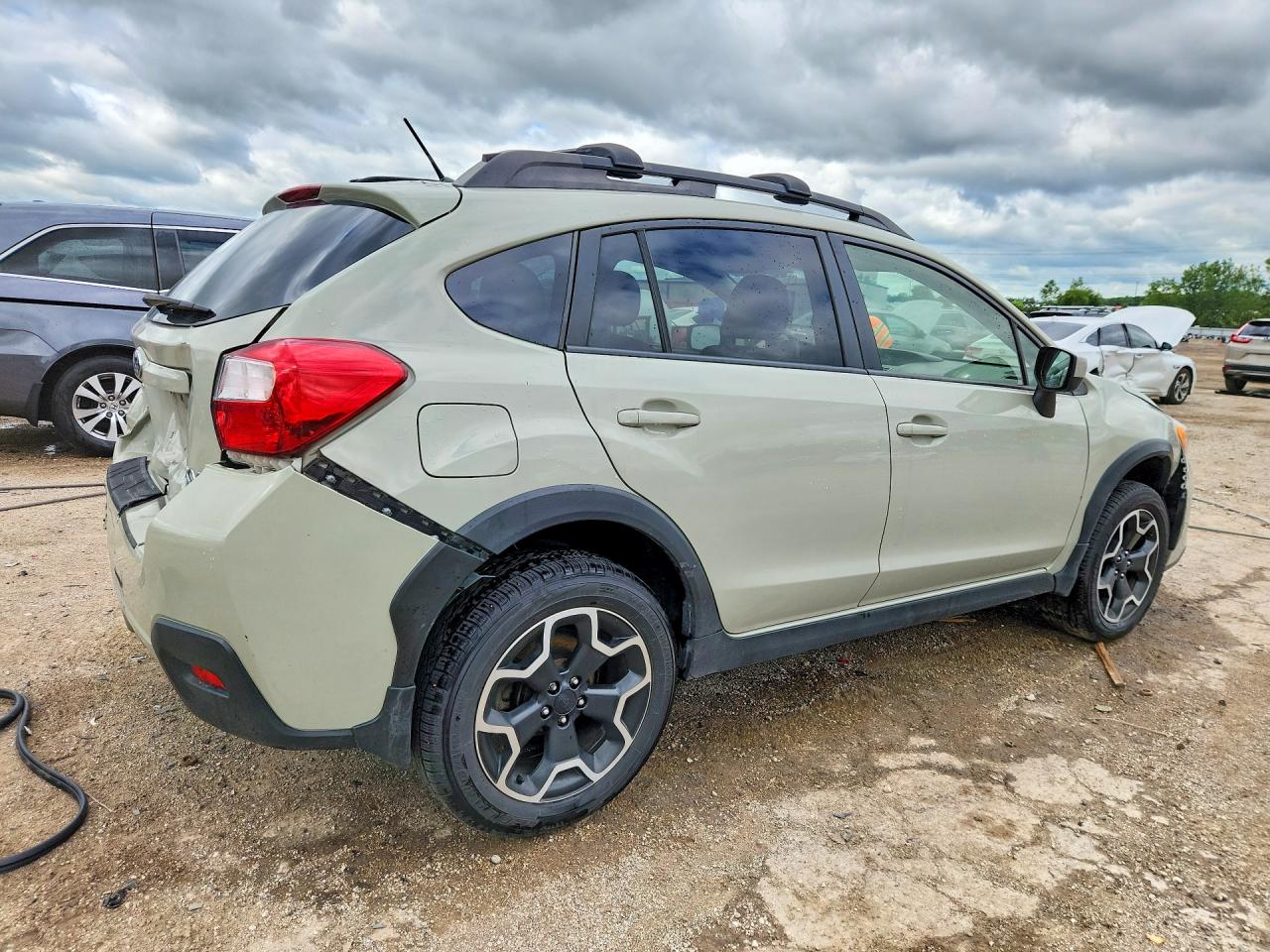 2015 Subaru Xv Crosstrek 2.0 Premium Green vin: JF2GPACC8FH323195