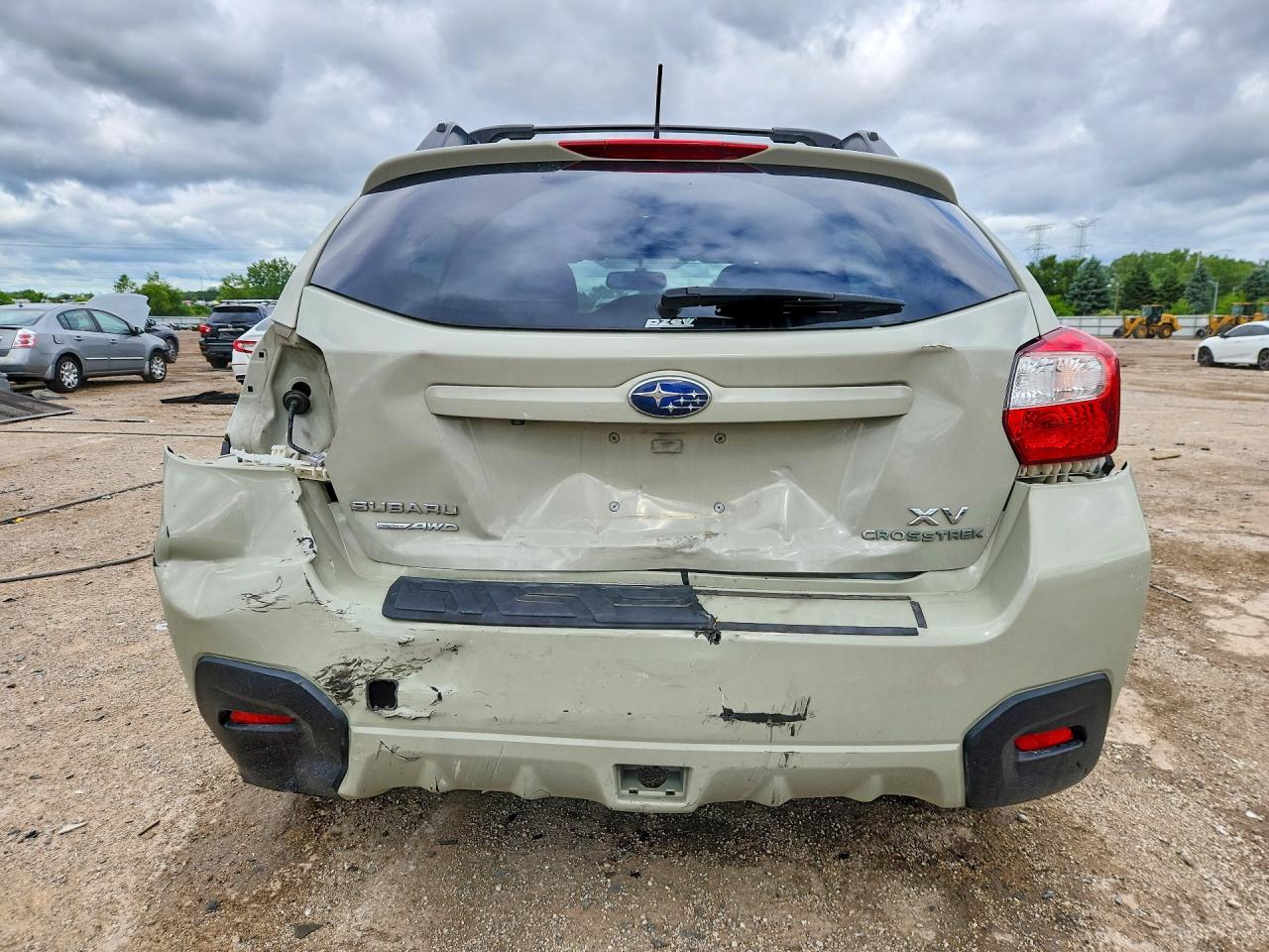 2015 Subaru Xv Crosstrek 2.0 Premium Green vin: JF2GPACC8FH323195