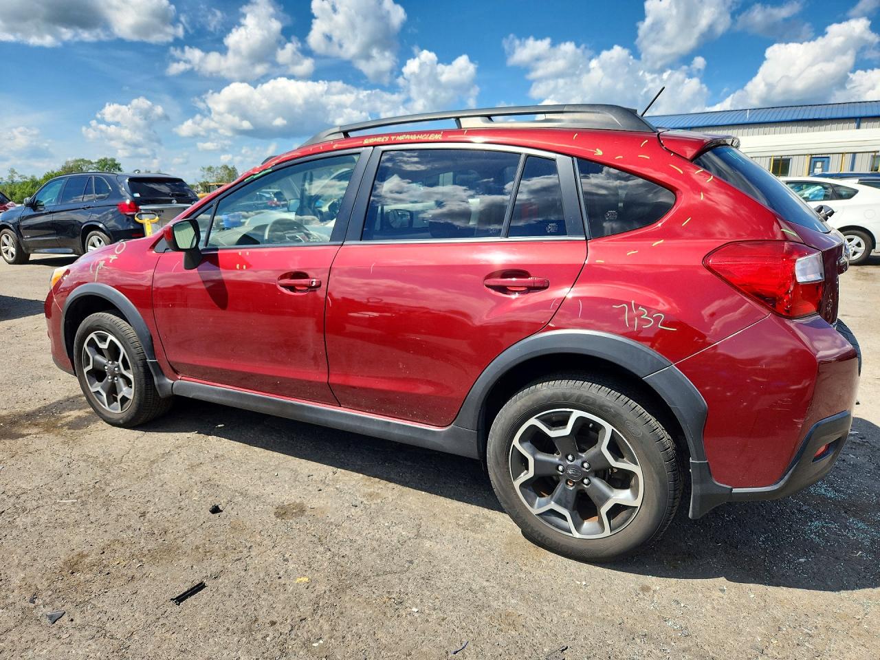 2015 Subaru Xv Crosstrek 2.0 Premium Red vin: JF2GPACC8FH326274