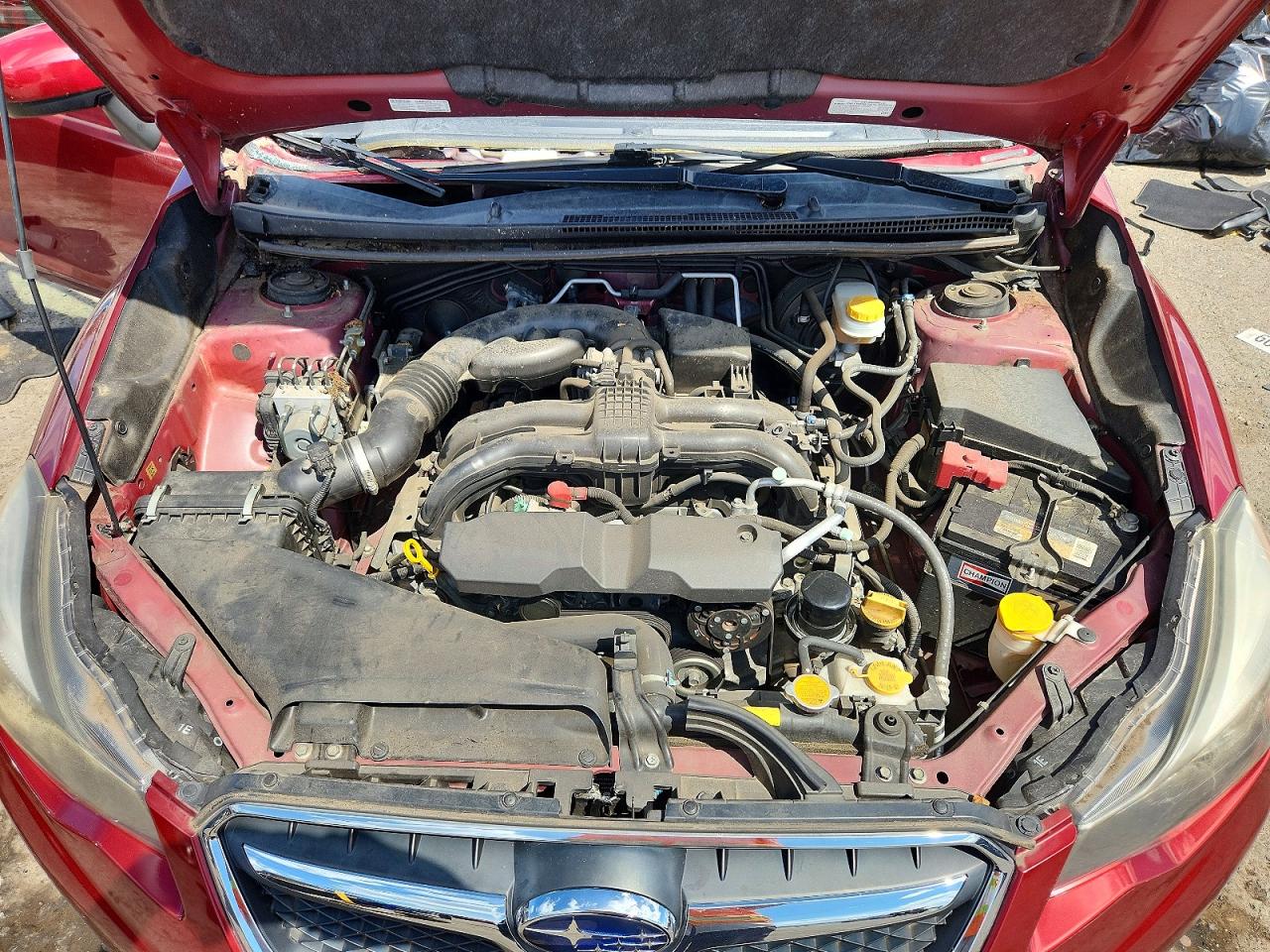 2015 Subaru Xv Crosstrek 2.0 Premium Red vin: JF2GPACC8FH326274