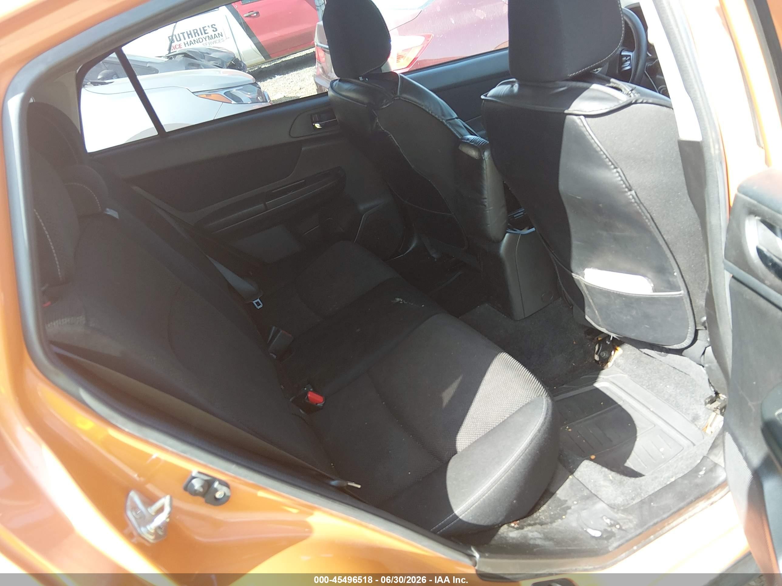 2013 Subaru Xv Crosstrek 2.0i Premium Orange vin: JF2GPACC9D2802855