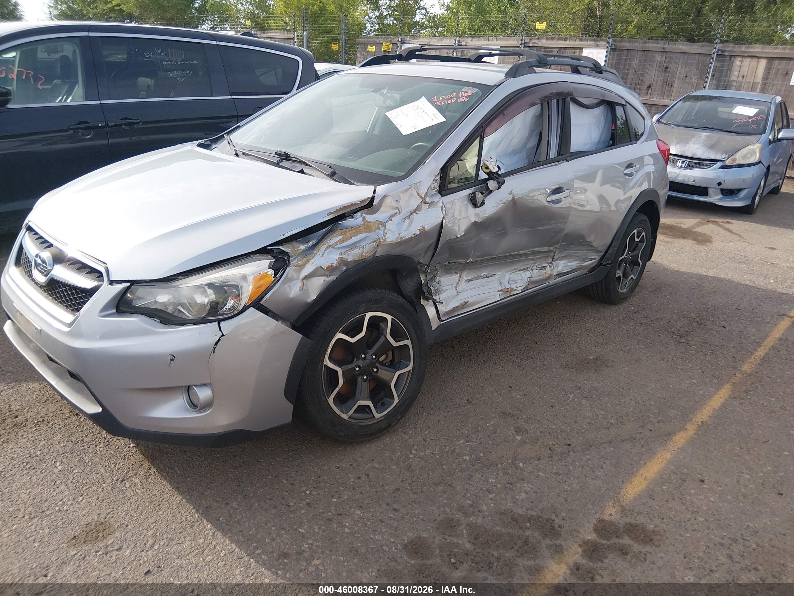 2013 Subaru Xv Crosstrek 2.0i Premium Silver vin: JF2GPACC9D2892170