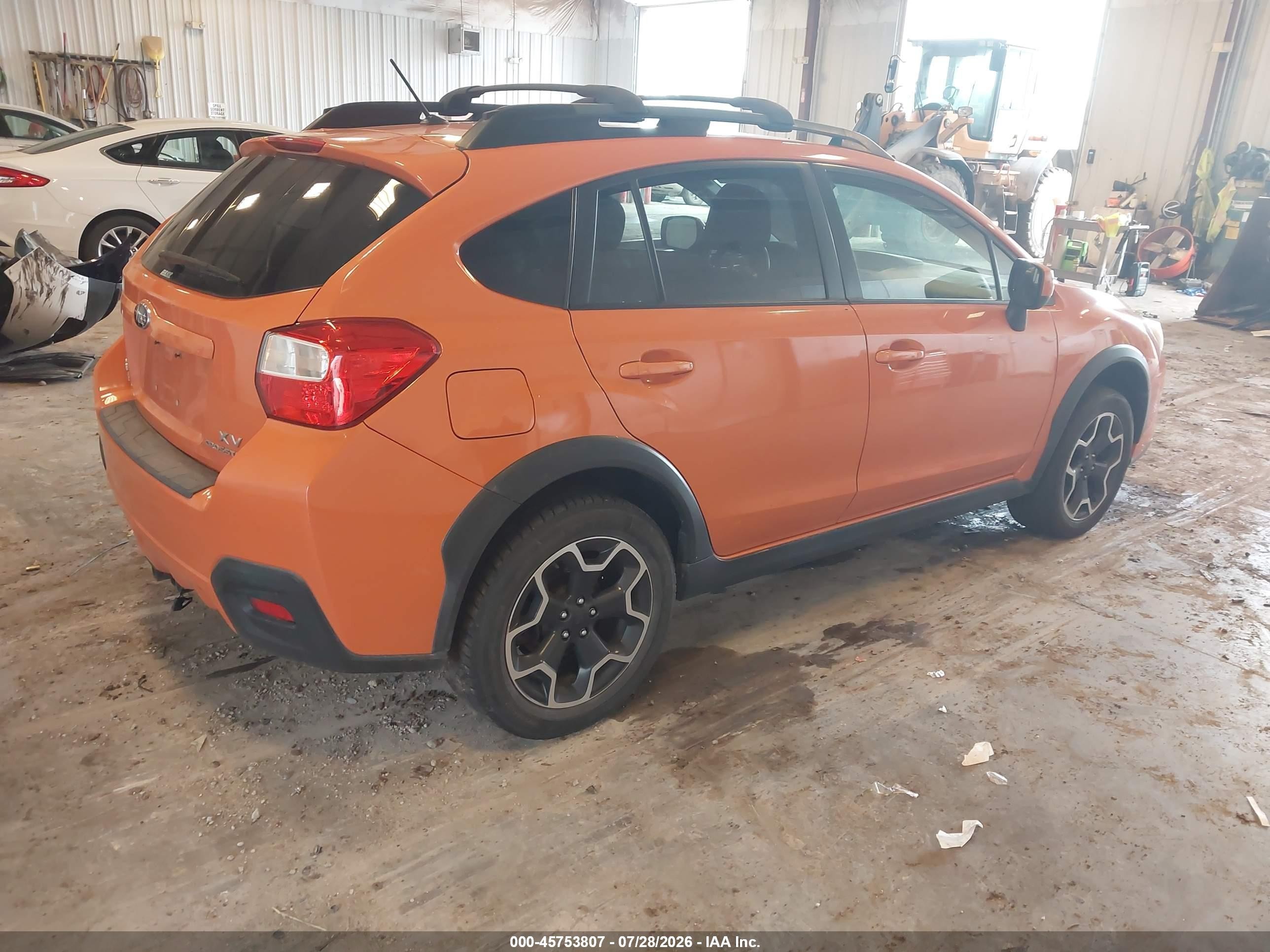 2013 Subaru Xv Crosstrek 2.0i Premium Orange vin: JF2GPACC9DG832523