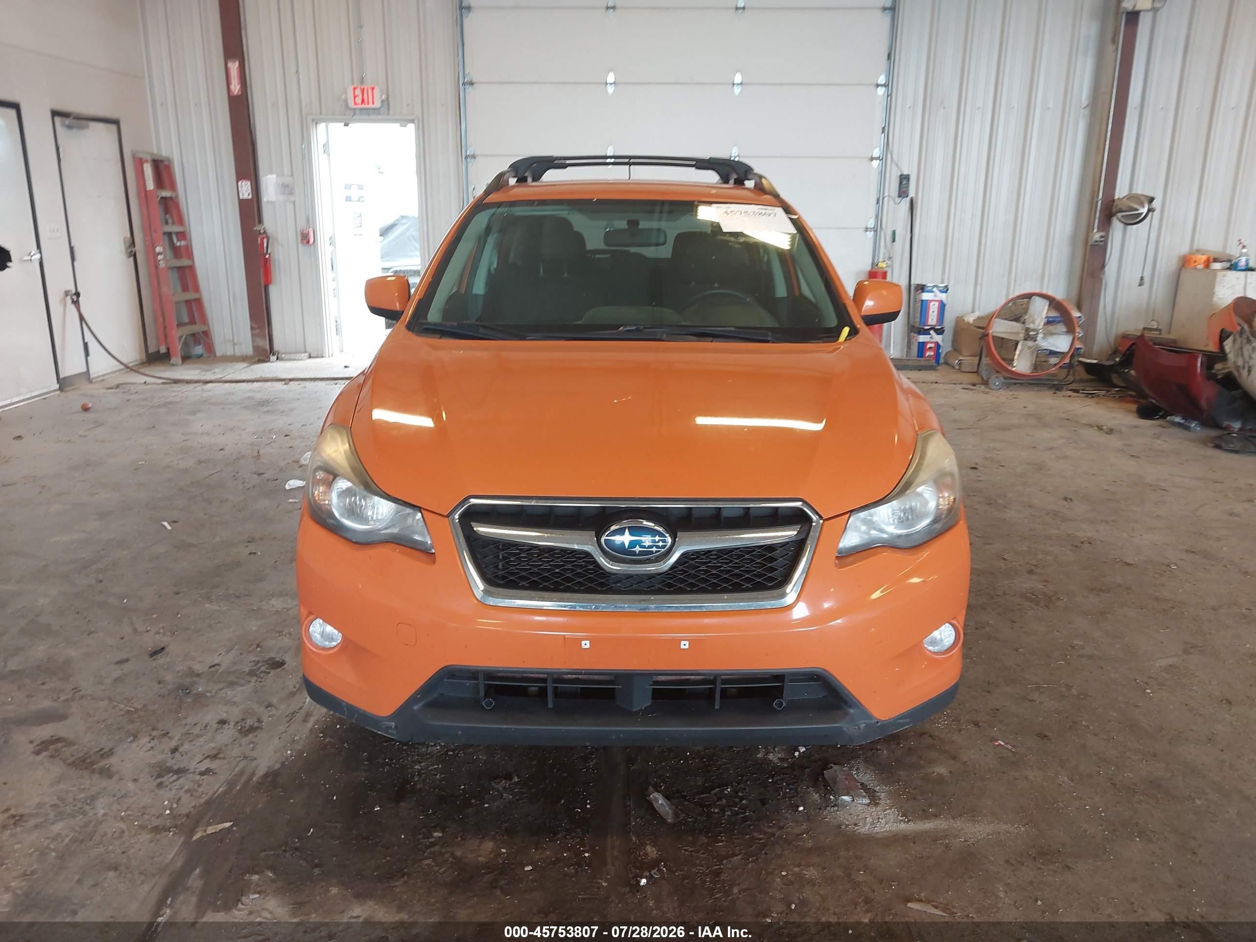 2013 Subaru Xv Crosstrek 2.0i Premium Orange vin: JF2GPACC9DG832523