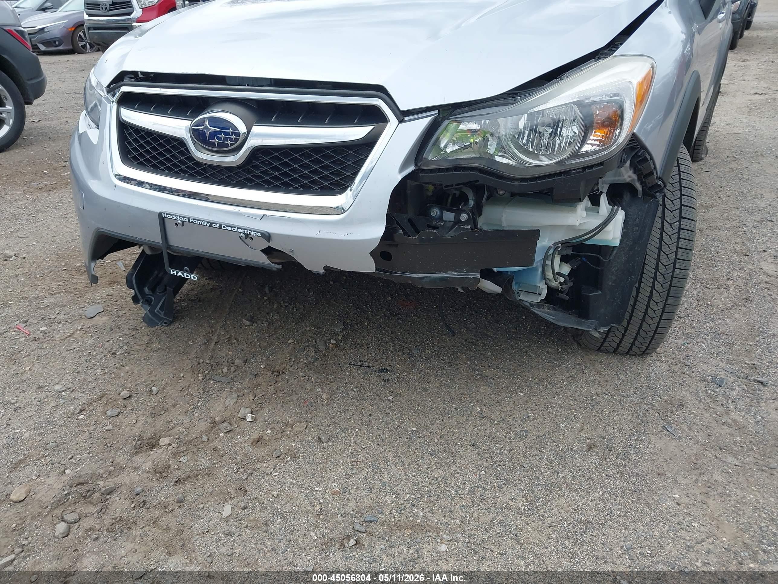 2013 Subaru Xv Crosstrek 2.0i Premium Silver vin: JF2GPACC9DG867580