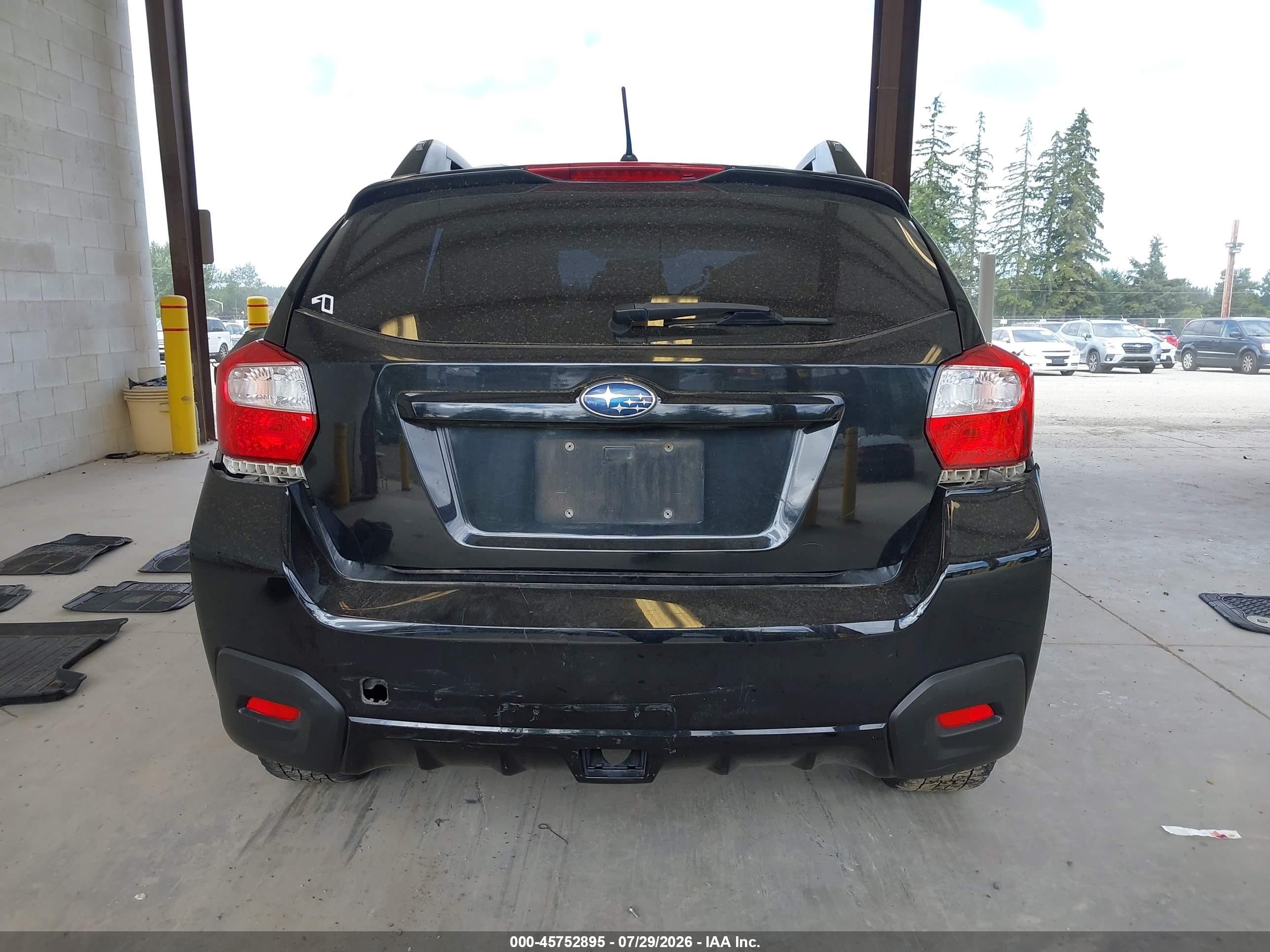 2013 Subaru Xv Crosstrek 2.0i Premium Black vin: JF2GPACC9DH853964