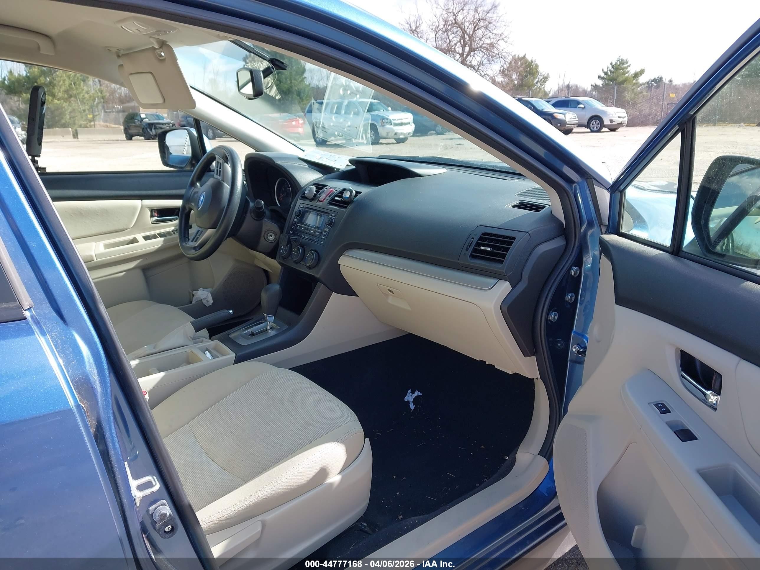 2014 Subaru Xv Crosstrek 2.0i Premium Синий vin: JF2GPACC9E8215439