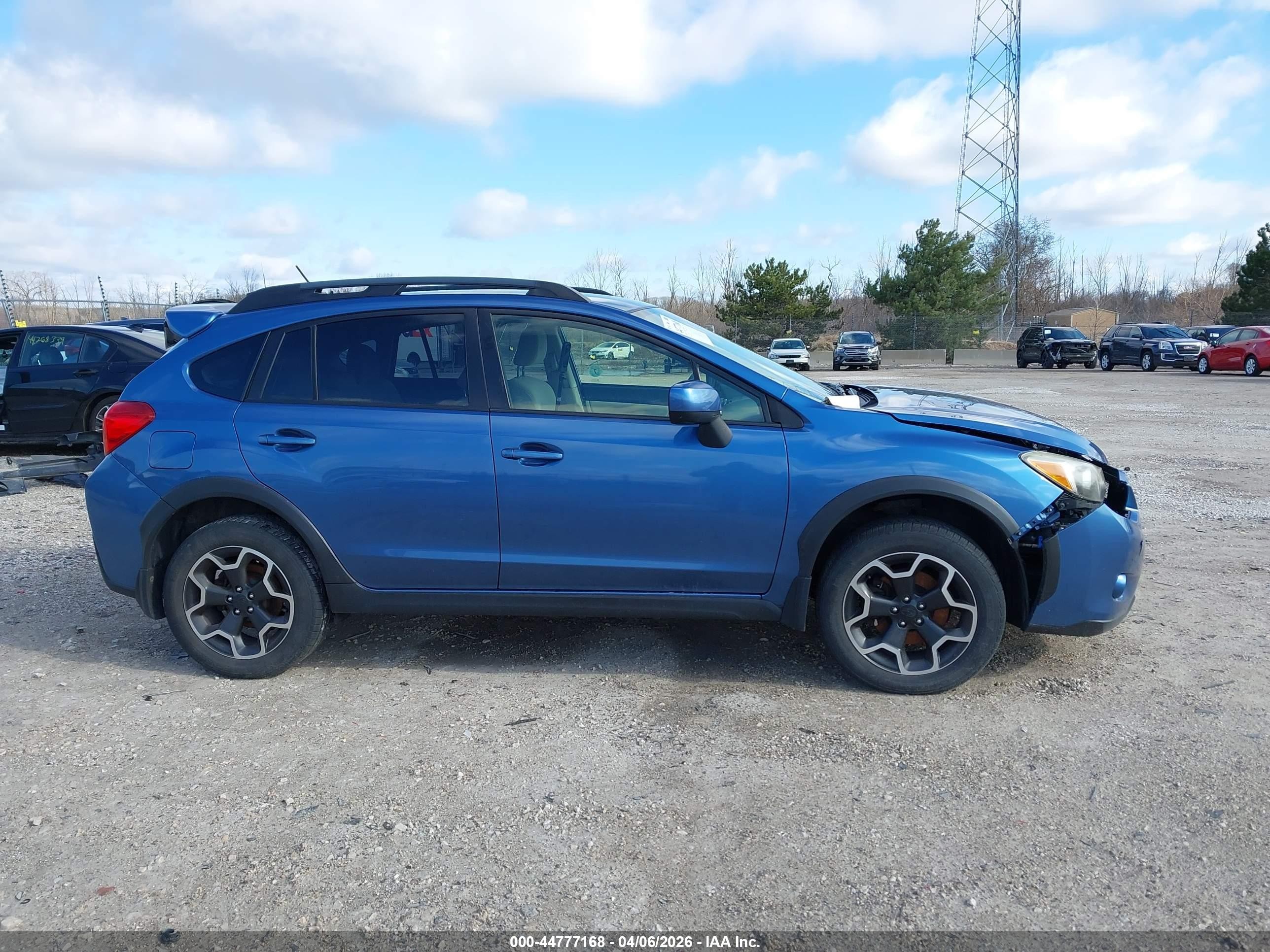2014 Subaru Xv Crosstrek 2.0i Premium Синий vin: JF2GPACC9E8215439