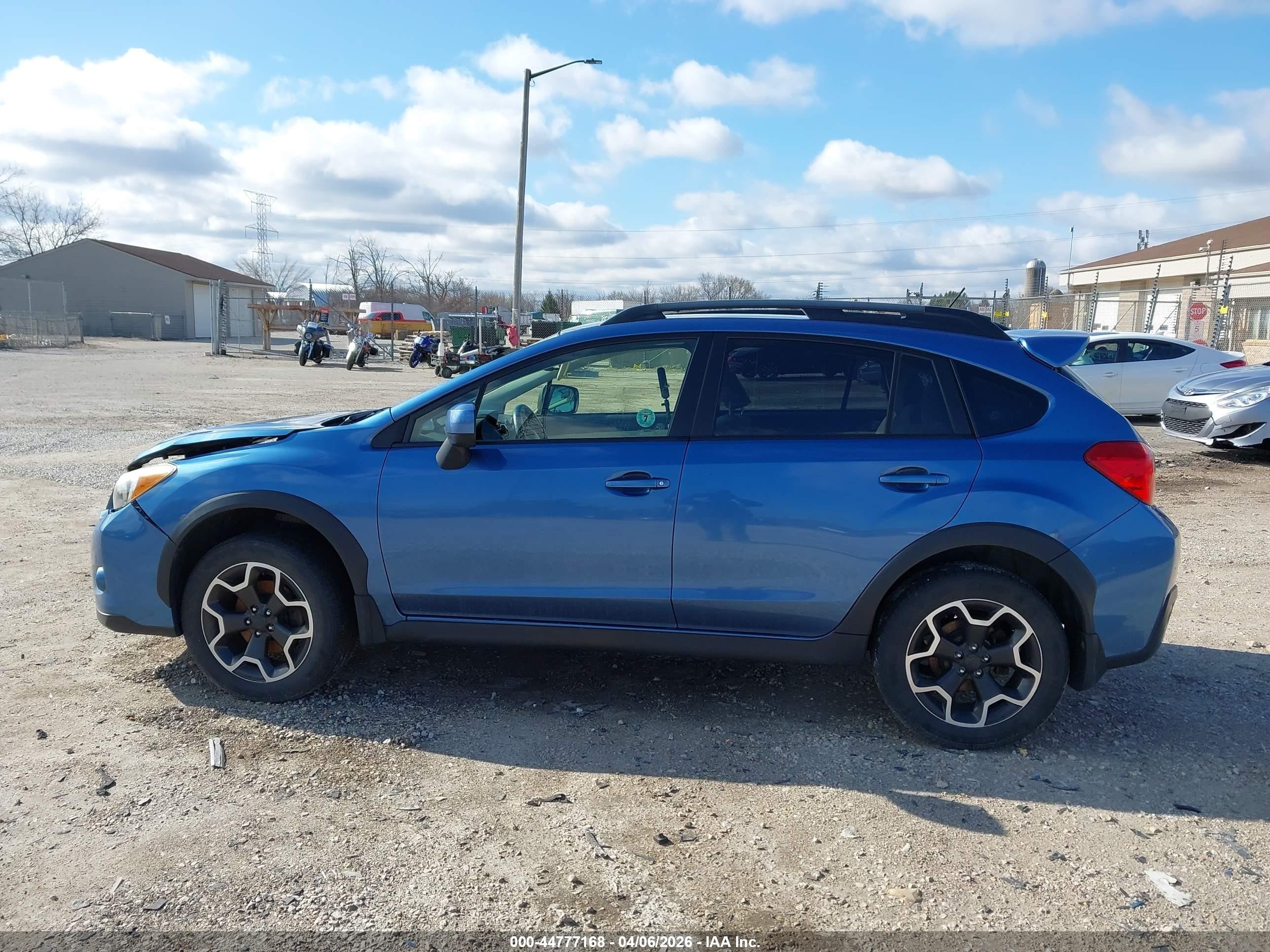 2014 Subaru Xv Crosstrek 2.0i Premium Синий vin: JF2GPACC9E8215439