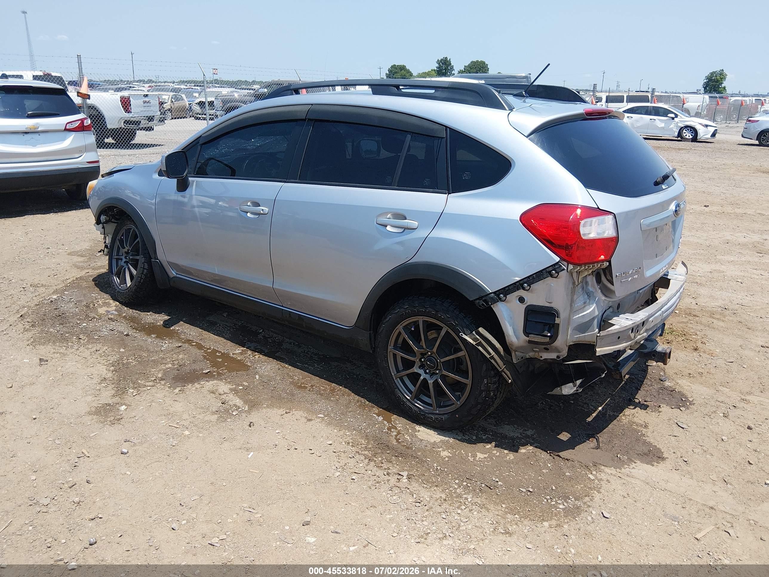 2014 Subaru Xv Crosstrek 2.0i Premium Silver vin: JF2GPACC9E8249607