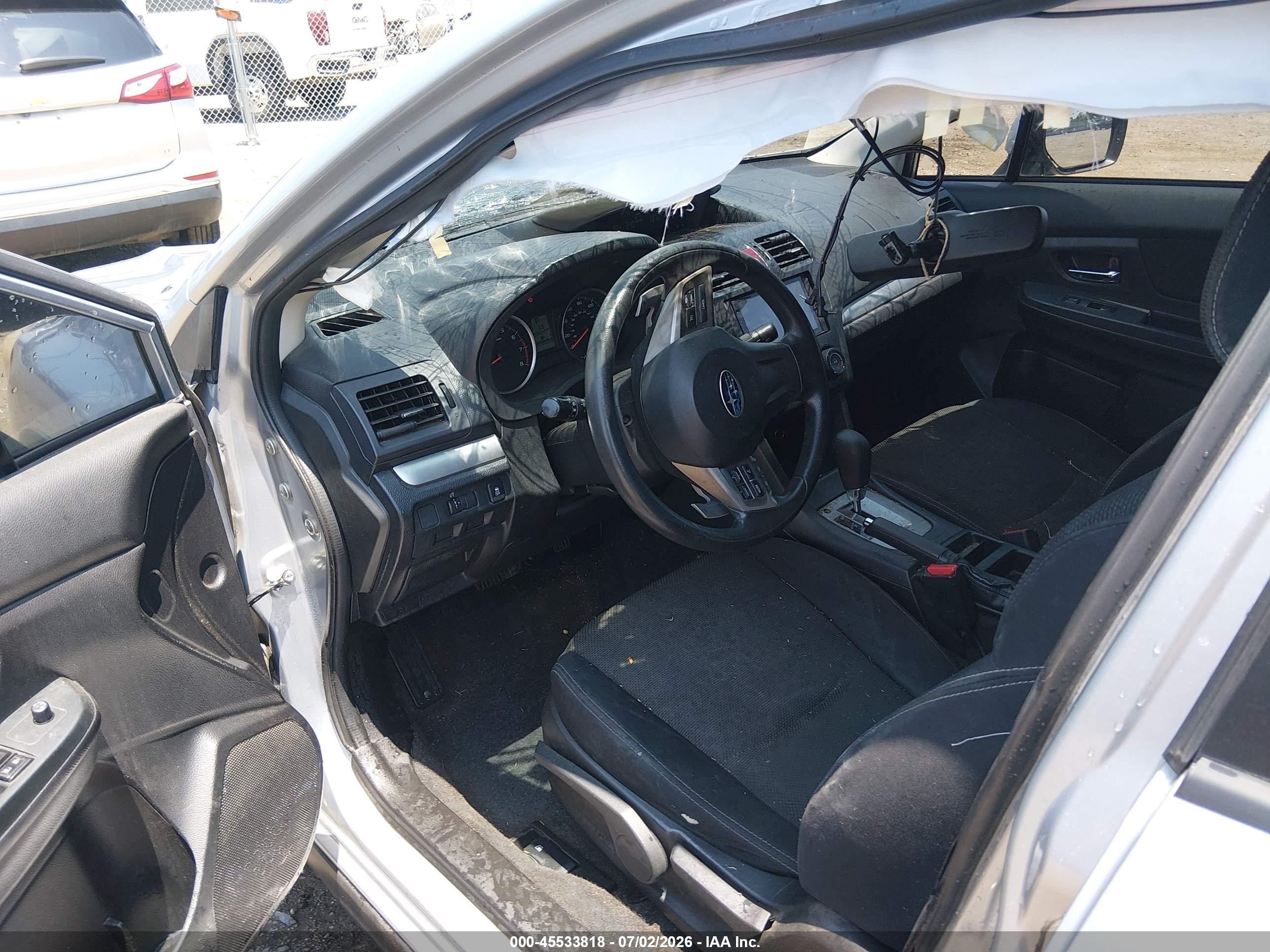 2014 Subaru Xv Crosstrek 2.0i Premium Silver vin: JF2GPACC9E8249607