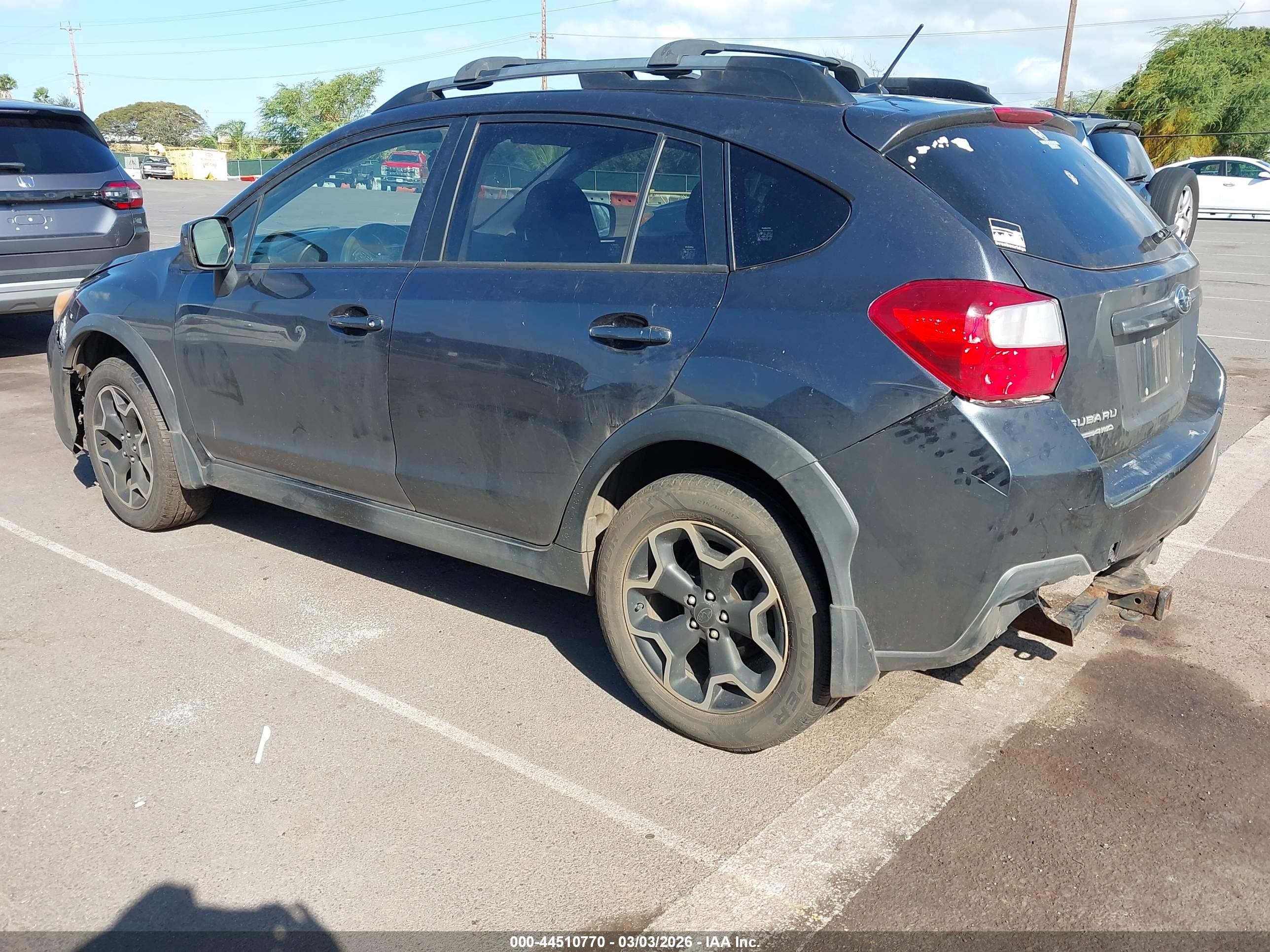 2014 Subaru Xv Crosstrek 2.0i Premium Blue vin: JF2GPACC9E8264091
