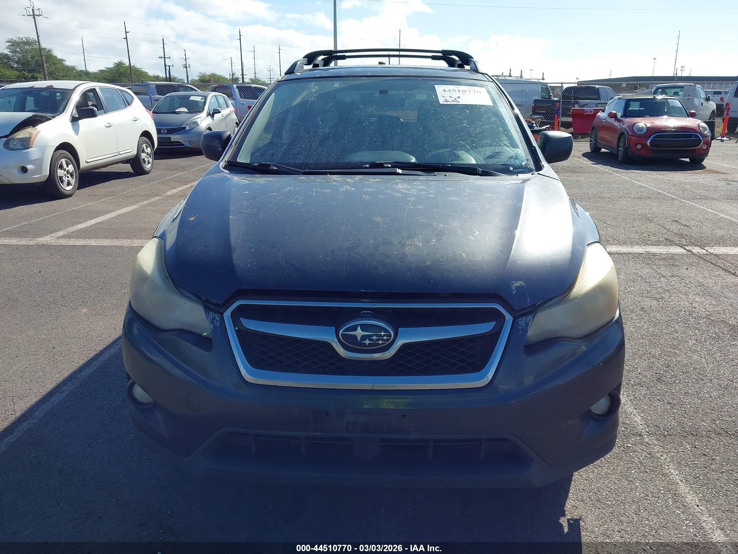 2014 Subaru Xv Crosstrek 2.0i Premium Blue vin: JF2GPACC9E8264091