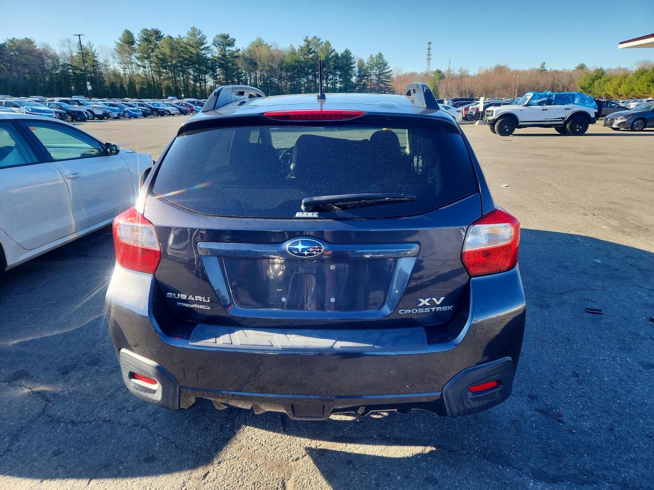 2014 Subaru Xv Crosstrek 2.0 Premium Gray vin: JF2GPACC9E8299133