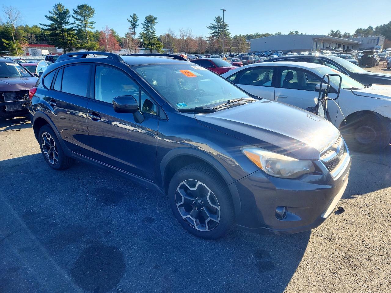 2014 Subaru Xv Crosstrek 2.0 Premium Gray vin: JF2GPACC9E8299133