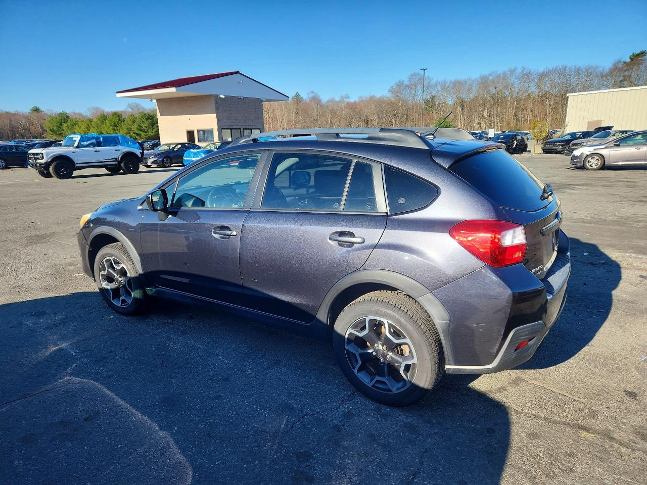 2014 Subaru Xv Crosstrek 2.0 Premium Gray vin: JF2GPACC9E8299133