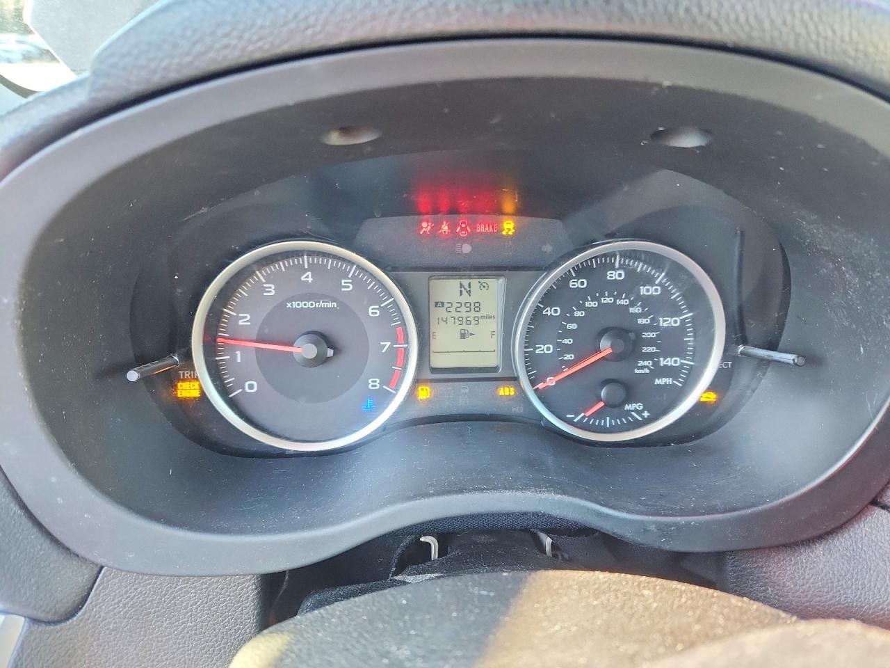 2014 Subaru Xv Crosstrek 2.0 Premium Gray vin: JF2GPACC9E8299133