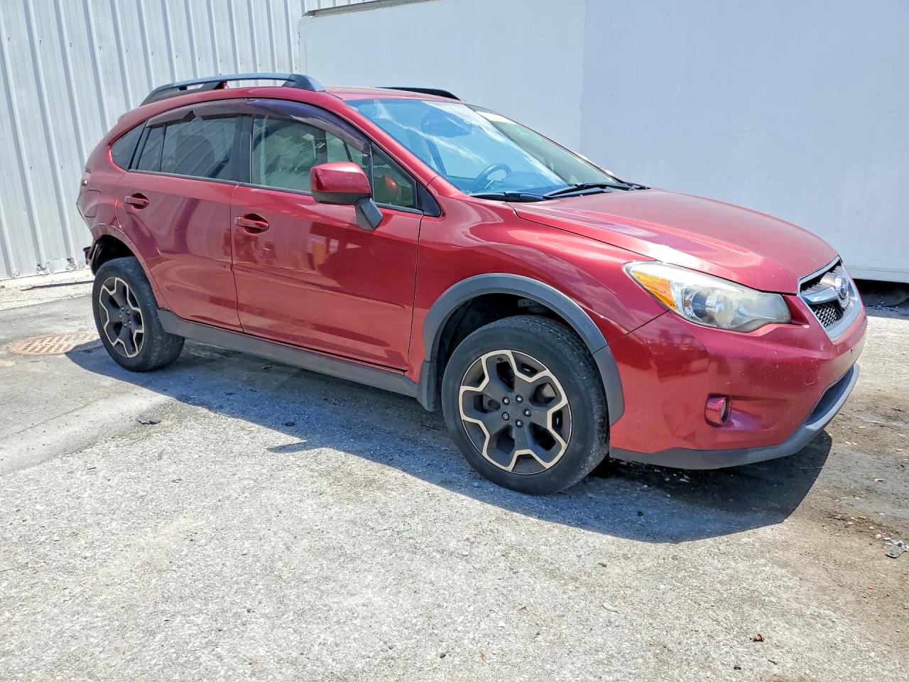 2014 Subaru Xv Crosstrek 2.0 Premium Burgundy vin: JF2GPACC9E8309479