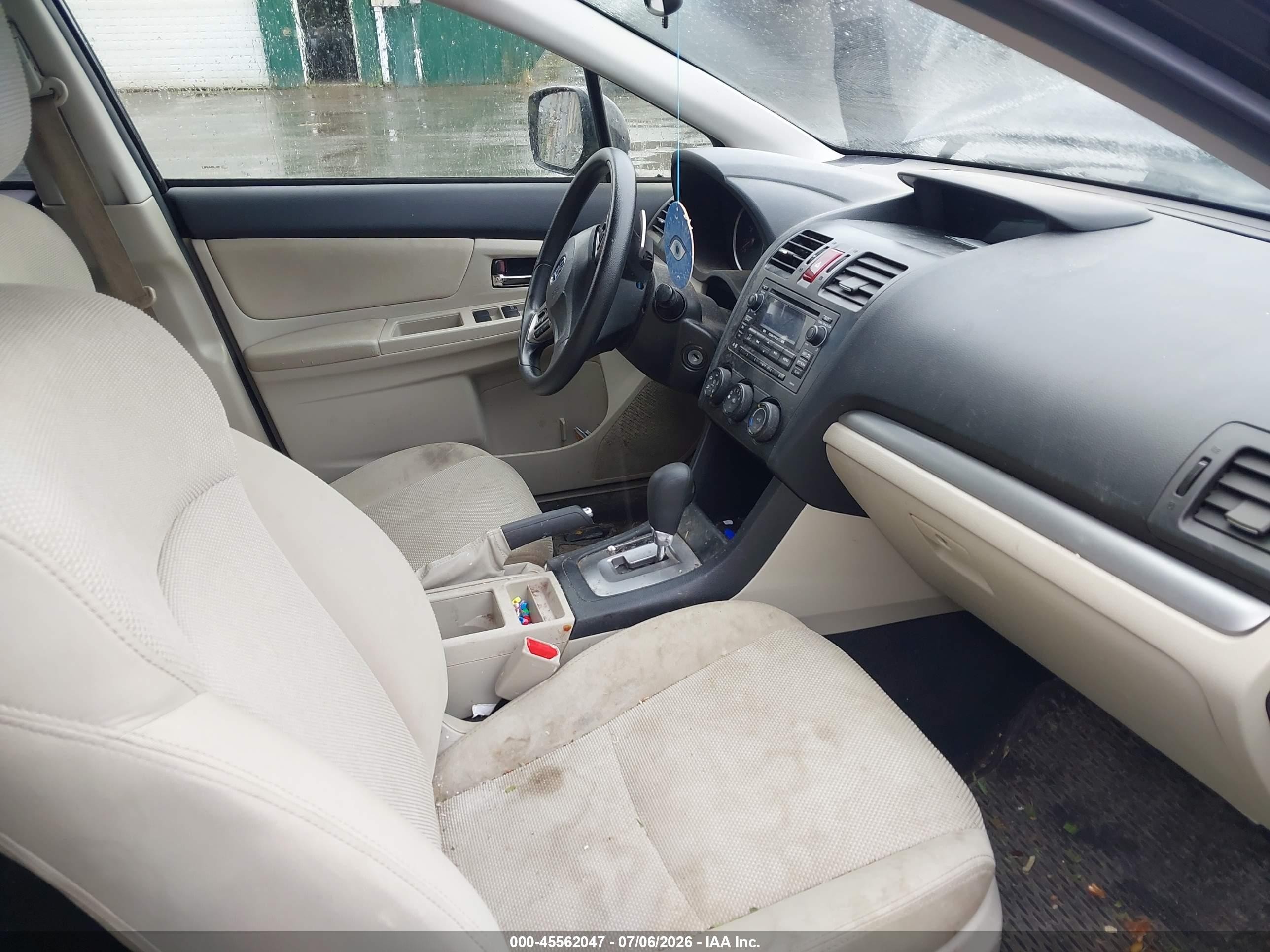 2014 Subaru Xv Crosstrek 2.0i Premium Black vin: JF2GPACC9E8314780