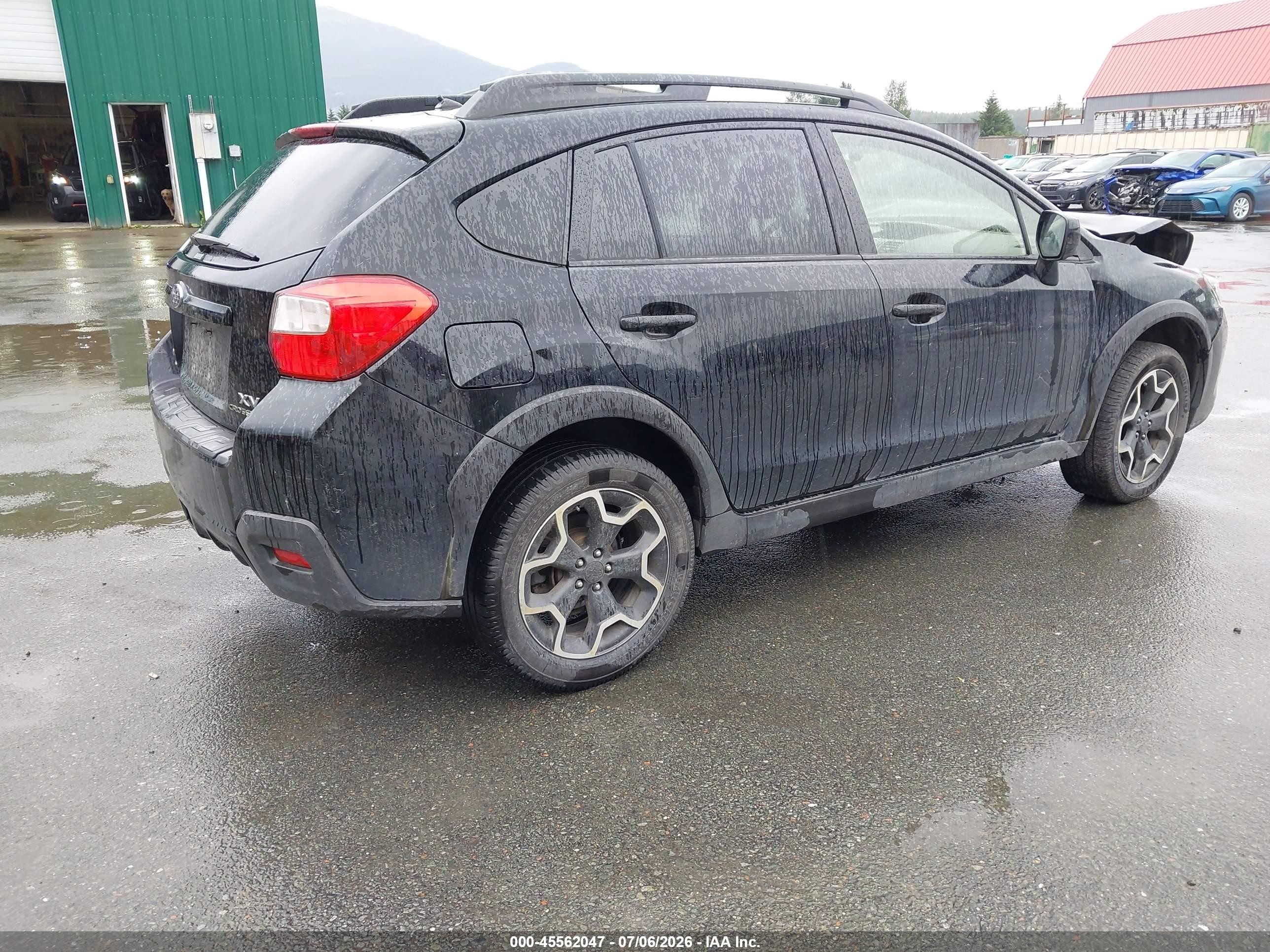 2014 Subaru Xv Crosstrek 2.0i Premium Black vin: JF2GPACC9E8314780
