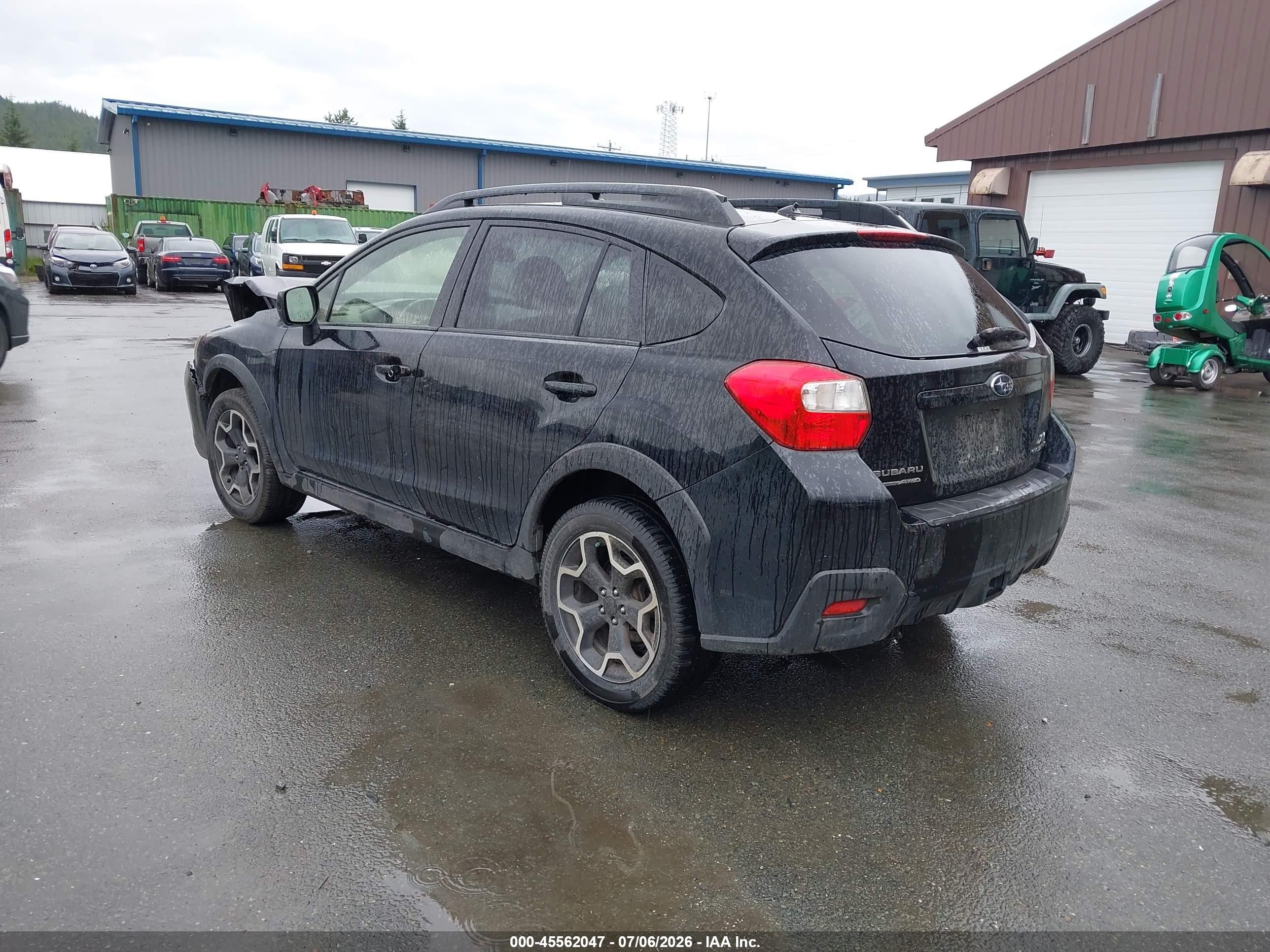 2014 Subaru Xv Crosstrek 2.0i Premium Black vin: JF2GPACC9E8314780
