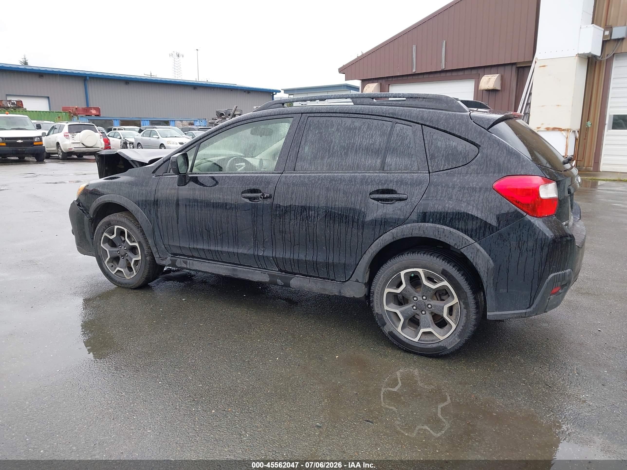 2014 Subaru Xv Crosstrek 2.0i Premium Black vin: JF2GPACC9E8314780