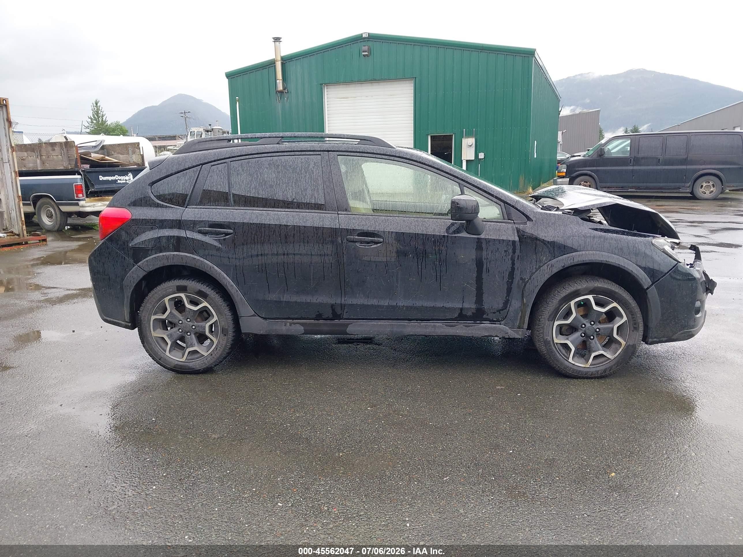 2014 Subaru Xv Crosstrek 2.0i Premium Black vin: JF2GPACC9E8314780