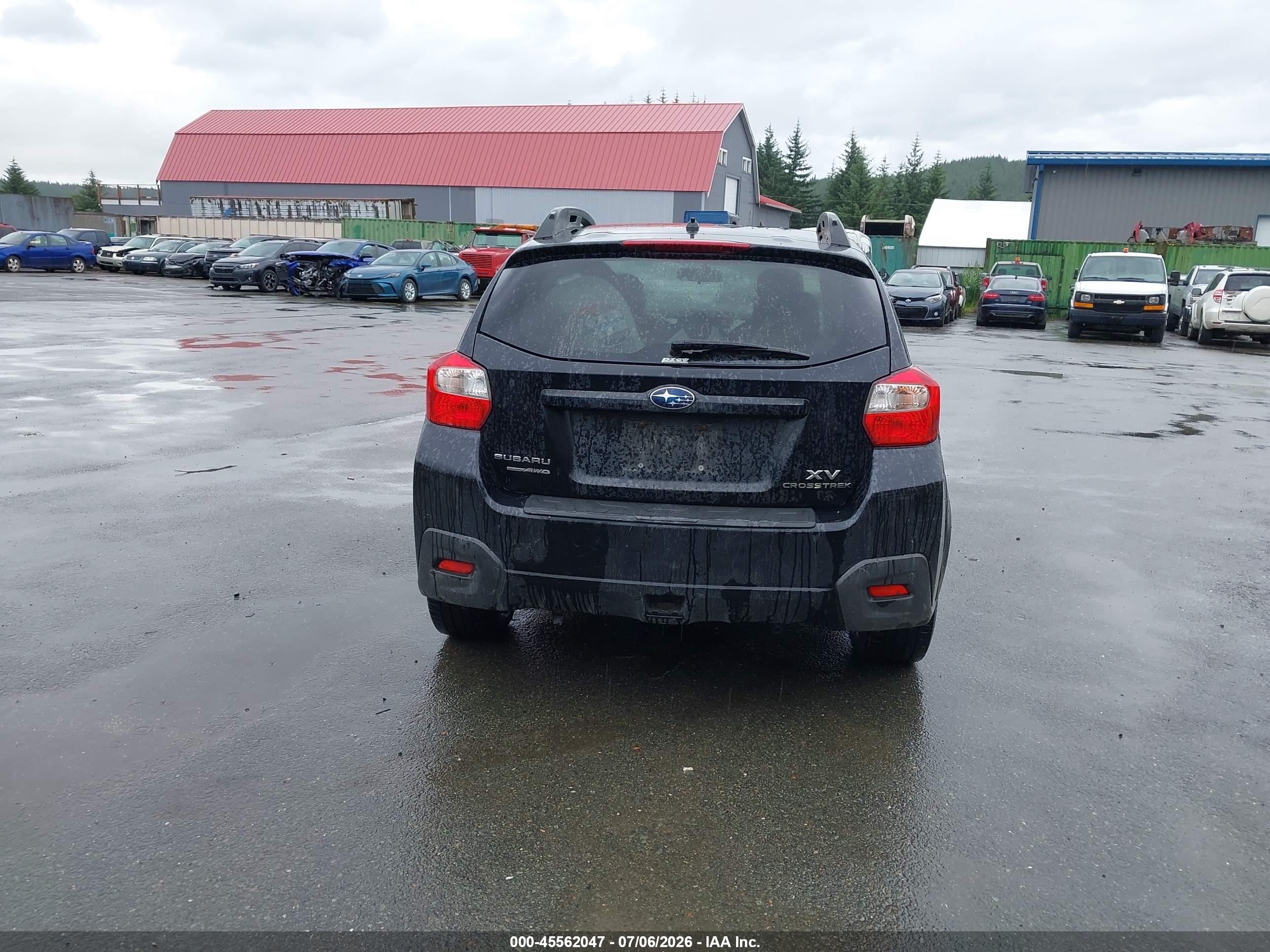 2014 Subaru Xv Crosstrek 2.0i Premium Black vin: JF2GPACC9E8314780