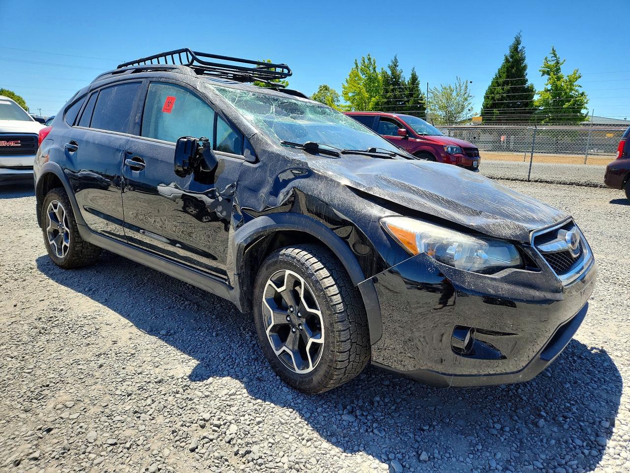2014 Subaru Xv Crosstrek 2.0 Premium Black vin: JF2GPACC9EH335371