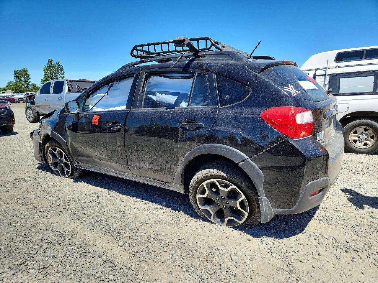 2014 Subaru Xv Crosstrek 2.0 Premium Black vin: JF2GPACC9EH335371