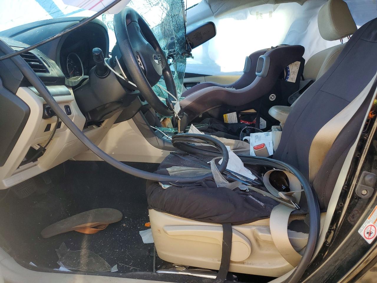 2014 Subaru Xv Crosstrek 2.0 Premium Black vin: JF2GPACC9EH335371