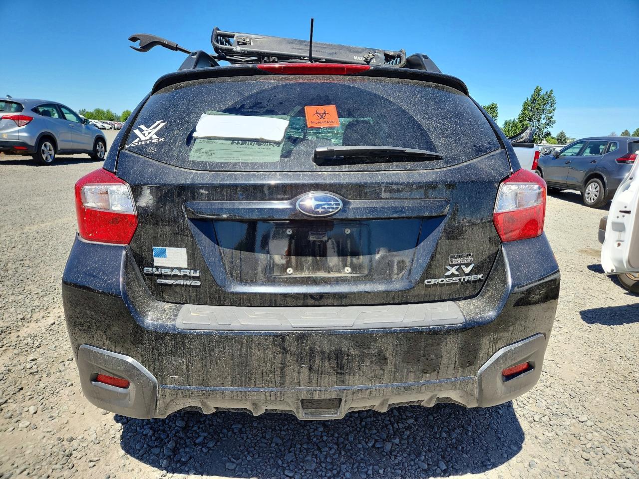 2014 Subaru Xv Crosstrek 2.0 Premium Black vin: JF2GPACC9EH335371
