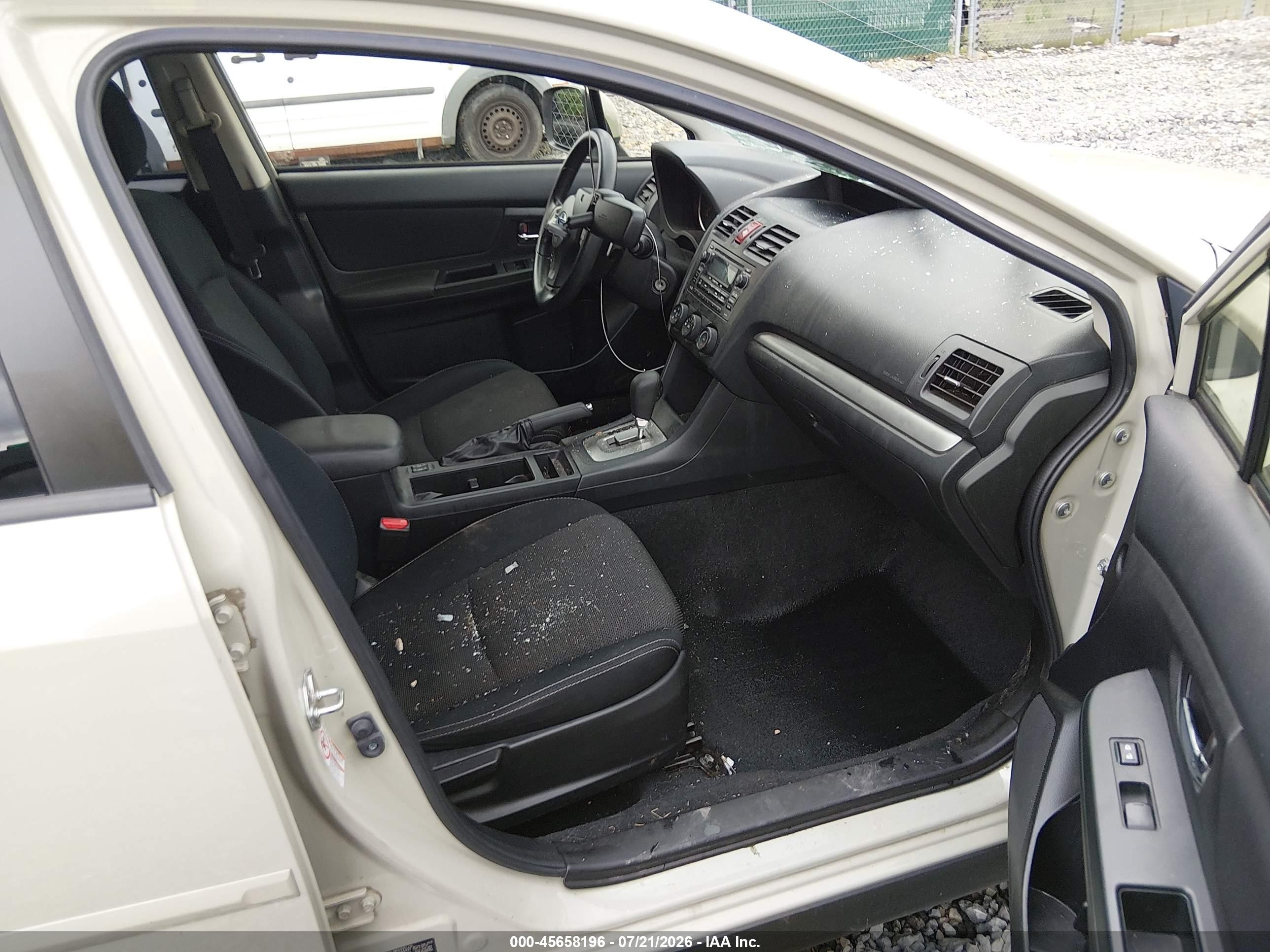 2014 Subaru Xv Crosstrek 2.0i Premium Tan vin: JF2GPACC9EH344099