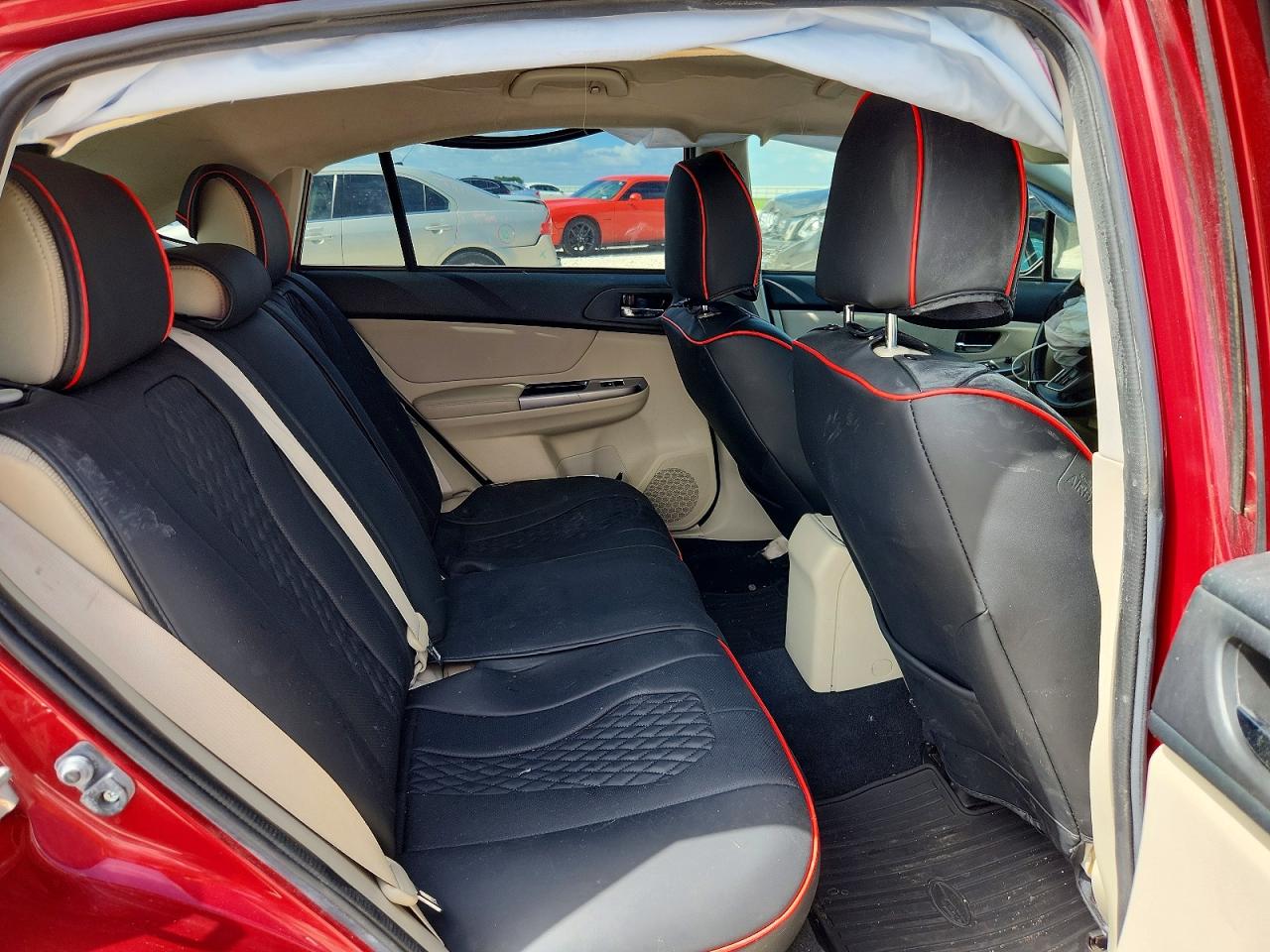 2015 Subaru Xv Crosstrek 2.0 Premium Red vin: JF2GPACC9F8244795