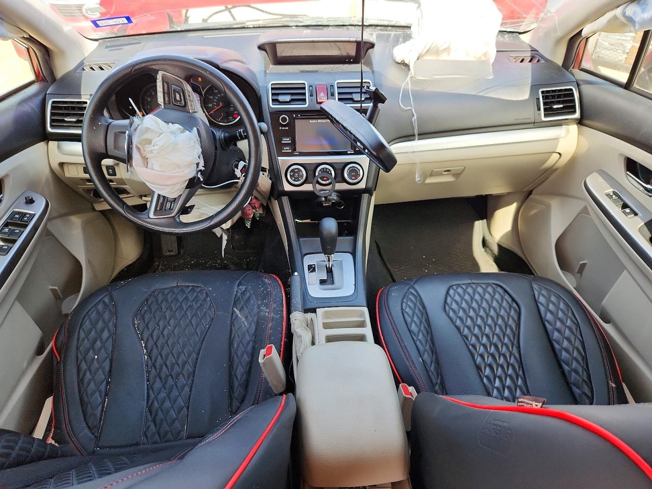 2015 Subaru Xv Crosstrek 2.0 Premium Red vin: JF2GPACC9F8244795