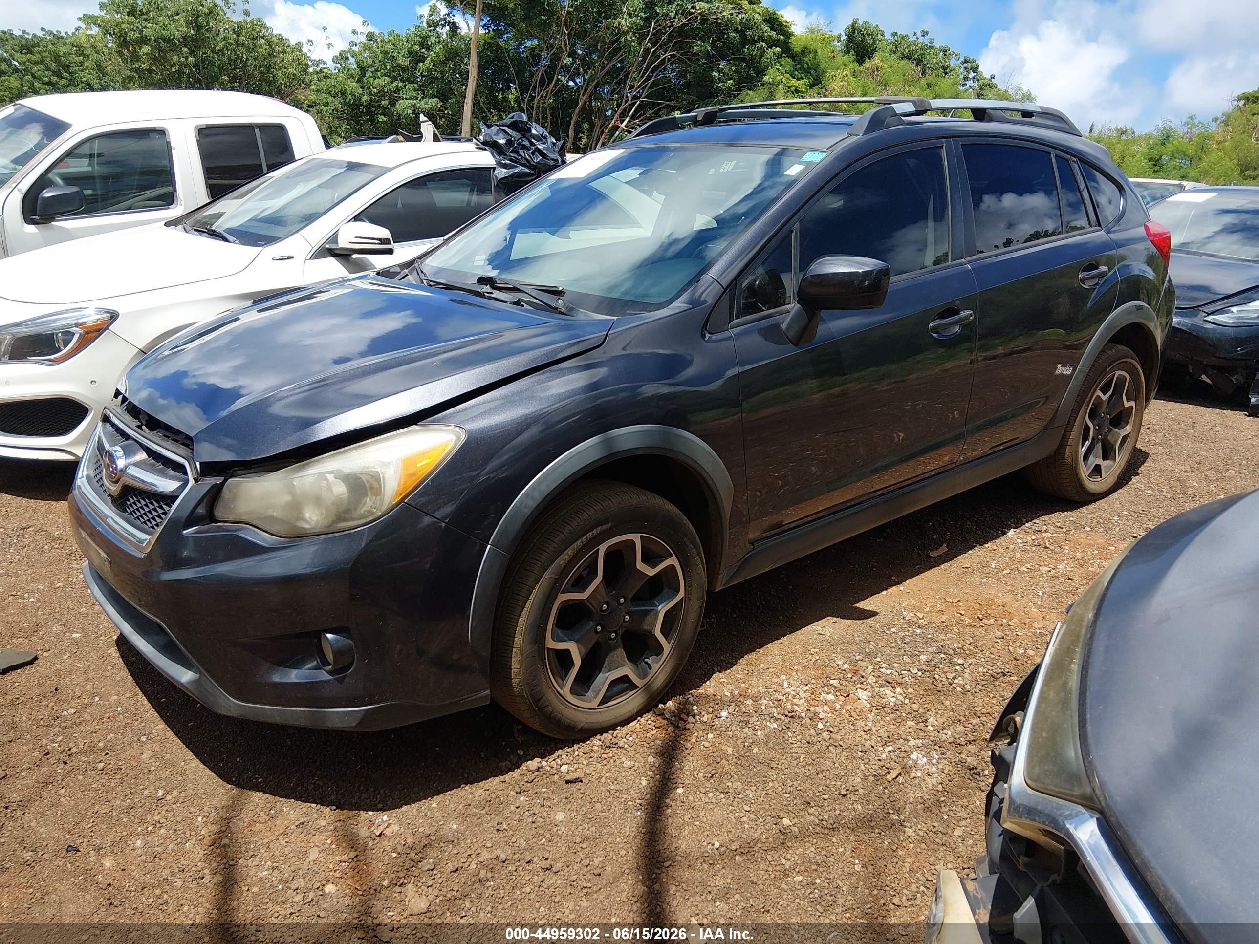 2015 Subaru Xv Crosstrek 2.0 Premium Gray vin: JF2GPACC9F8295567
