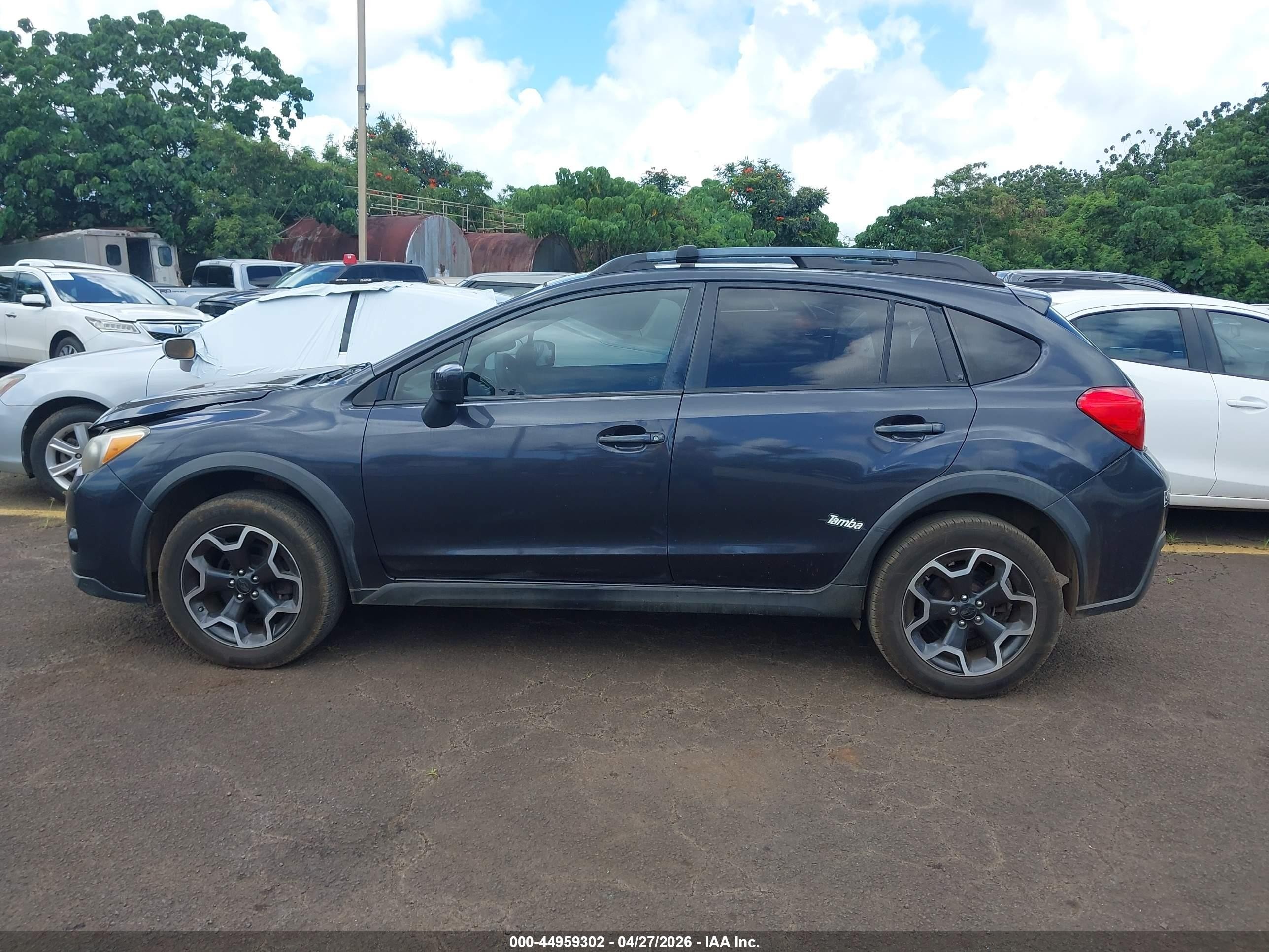 2015 Subaru Xv Crosstrek 2.0 Premium Gray vin: JF2GPACC9F8295567