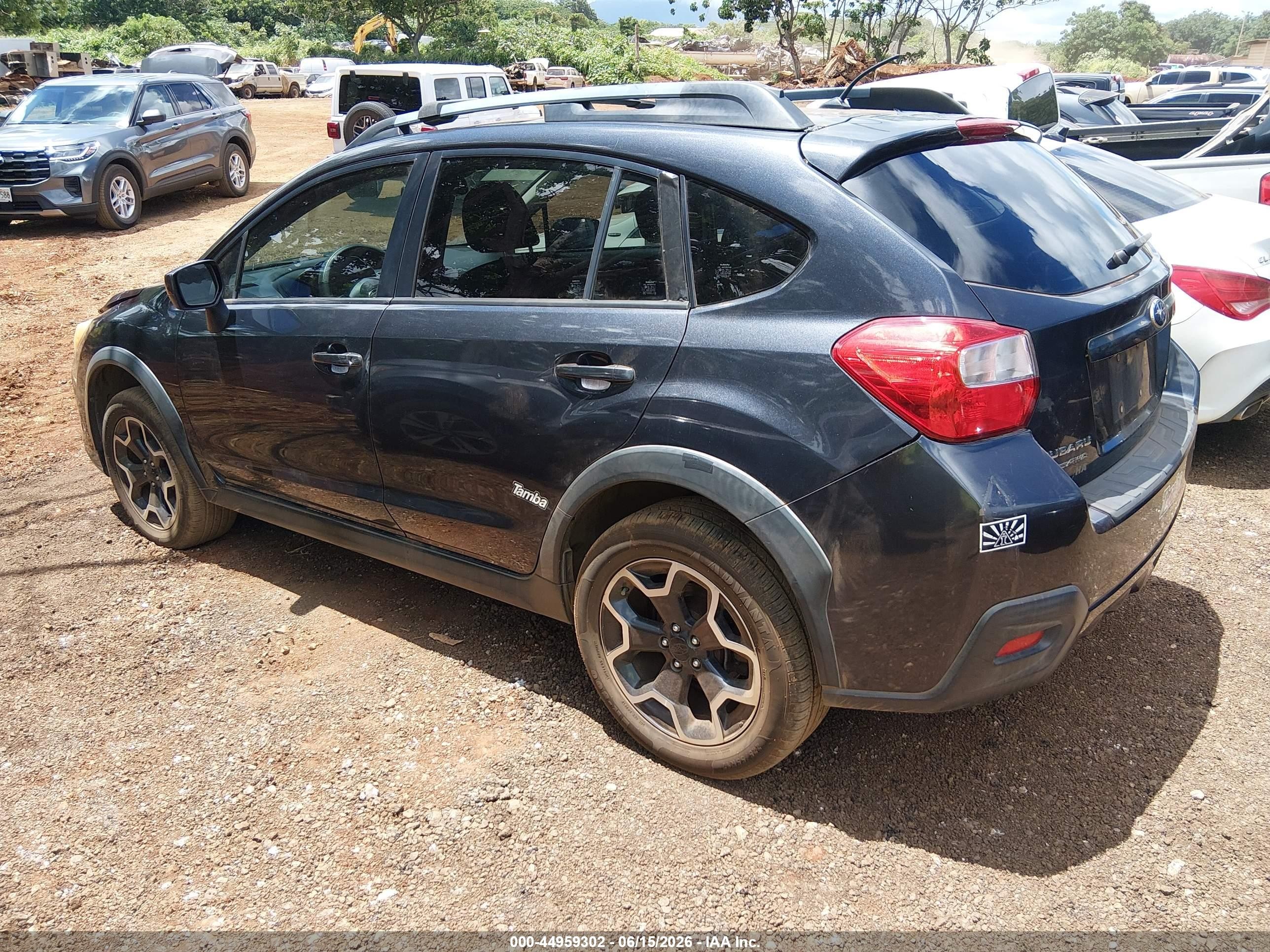 2015 Subaru Xv Crosstrek 2.0 Premium Gray vin: JF2GPACC9F8295567