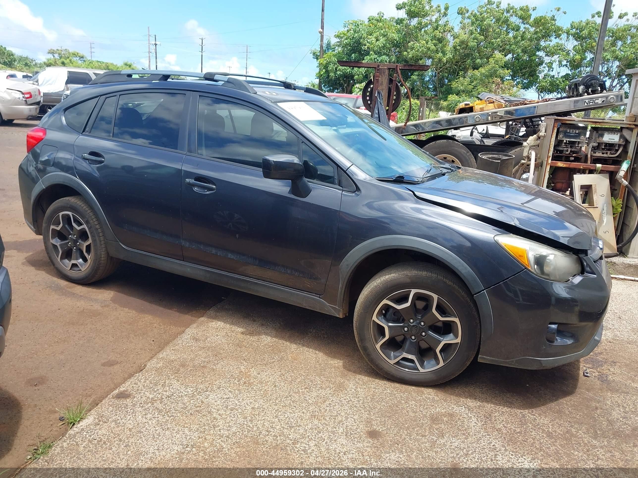 2015 Subaru Xv Crosstrek 2.0 Premium Gray vin: JF2GPACC9F8295567