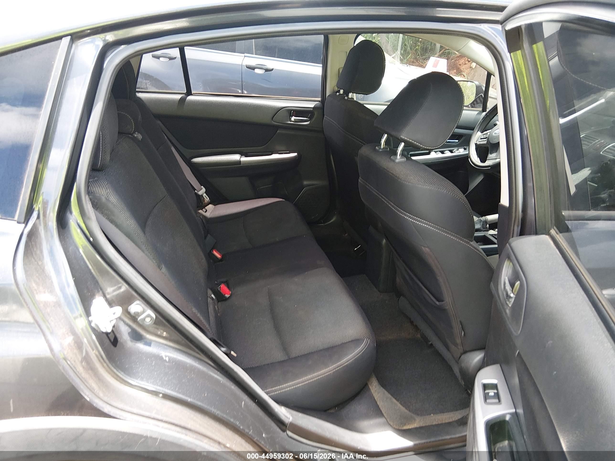 2015 Subaru Xv Crosstrek 2.0 Premium Gray vin: JF2GPACC9F8295567