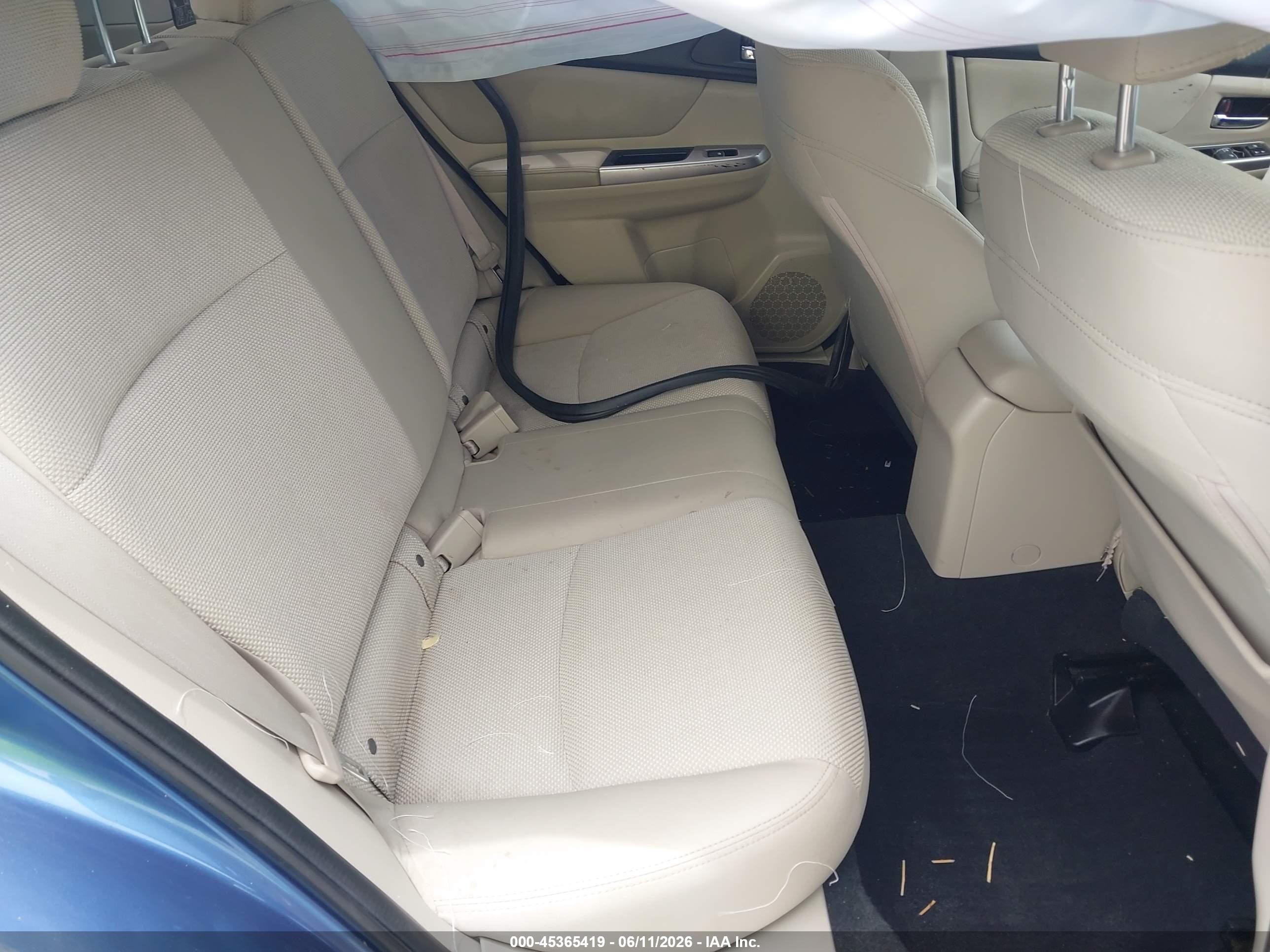 2015 Subaru Xv Crosstrek 2.0i Premium Blue vin: JF2GPACC9F9231653