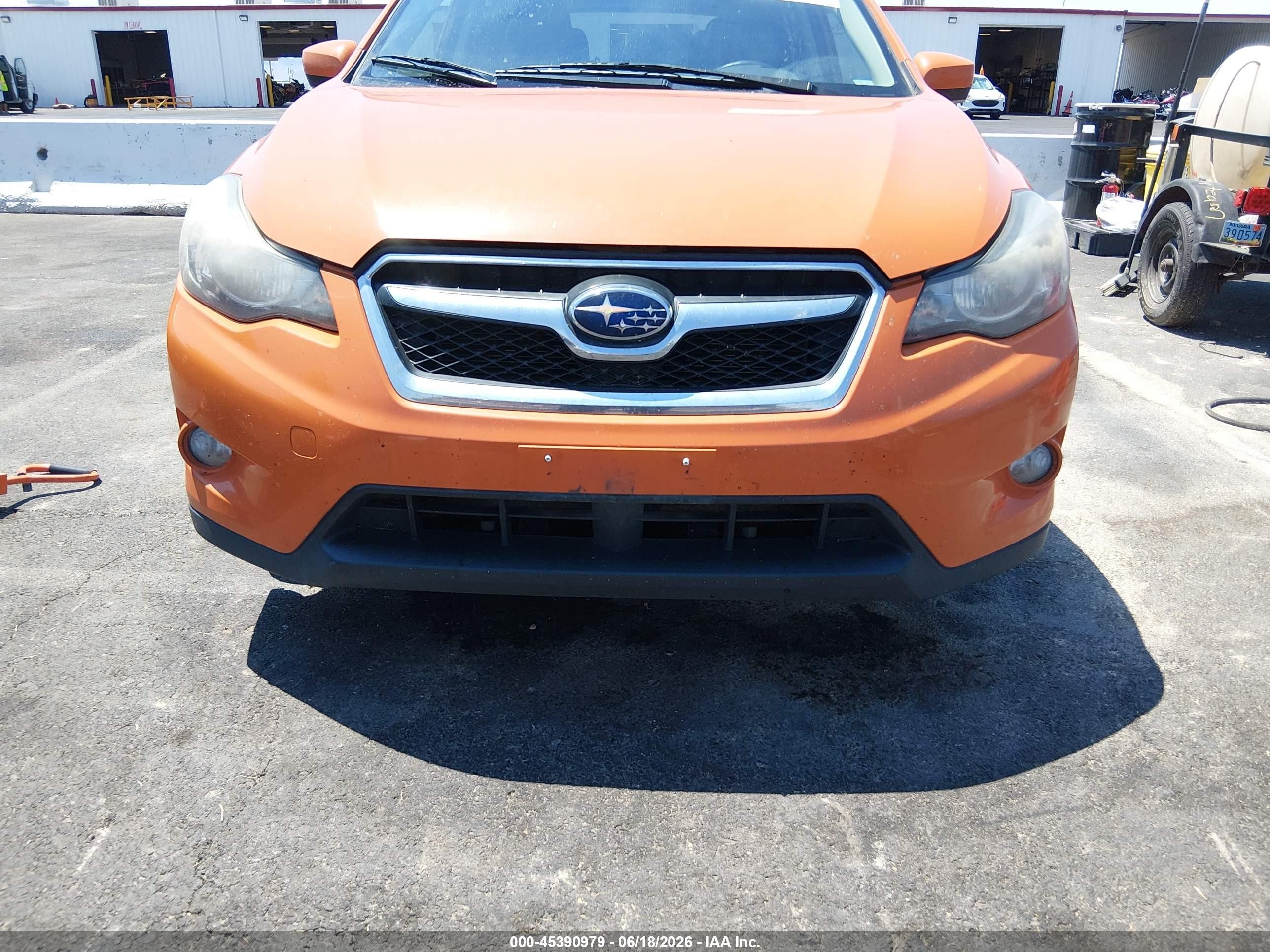 2015 Subaru Xv Crosstrek 2.0i Premium Orange vin: JF2GPACC9FH328258