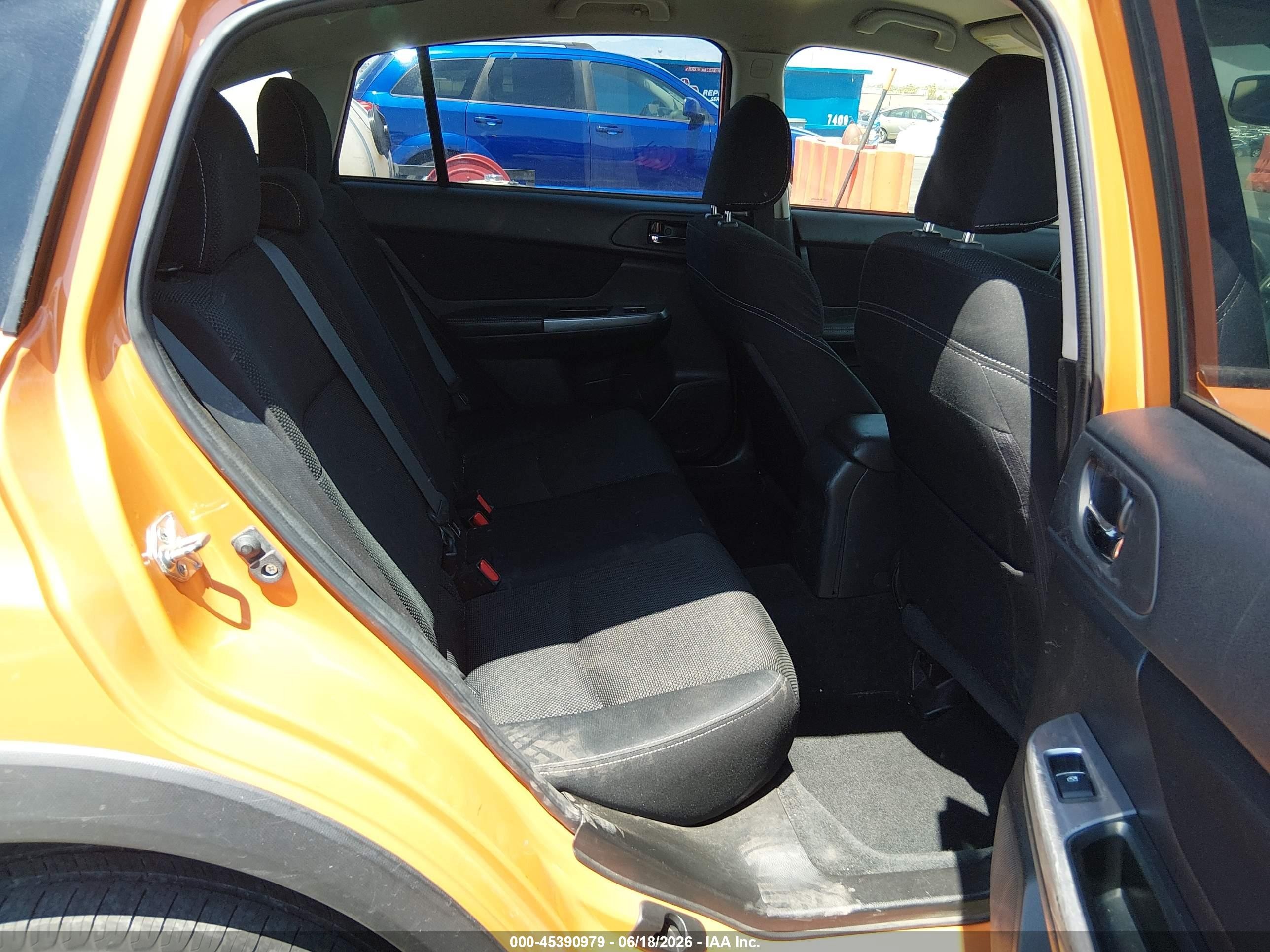 2015 Subaru Xv Crosstrek 2.0i Premium Orange vin: JF2GPACC9FH328258