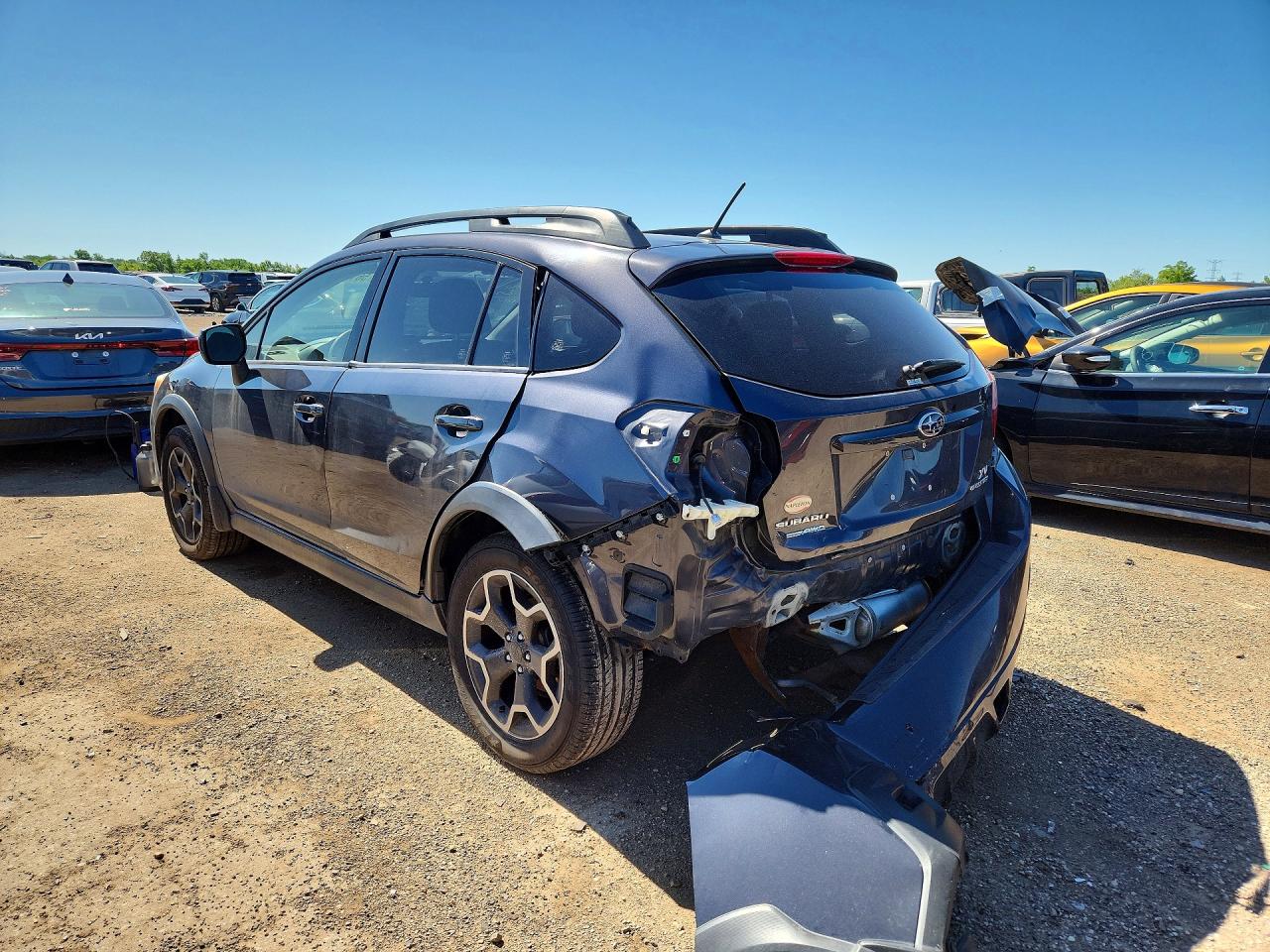 2013 Subaru Xv Crosstrek 2.0 Premium Gray vin: JF2GPACCXD1216834