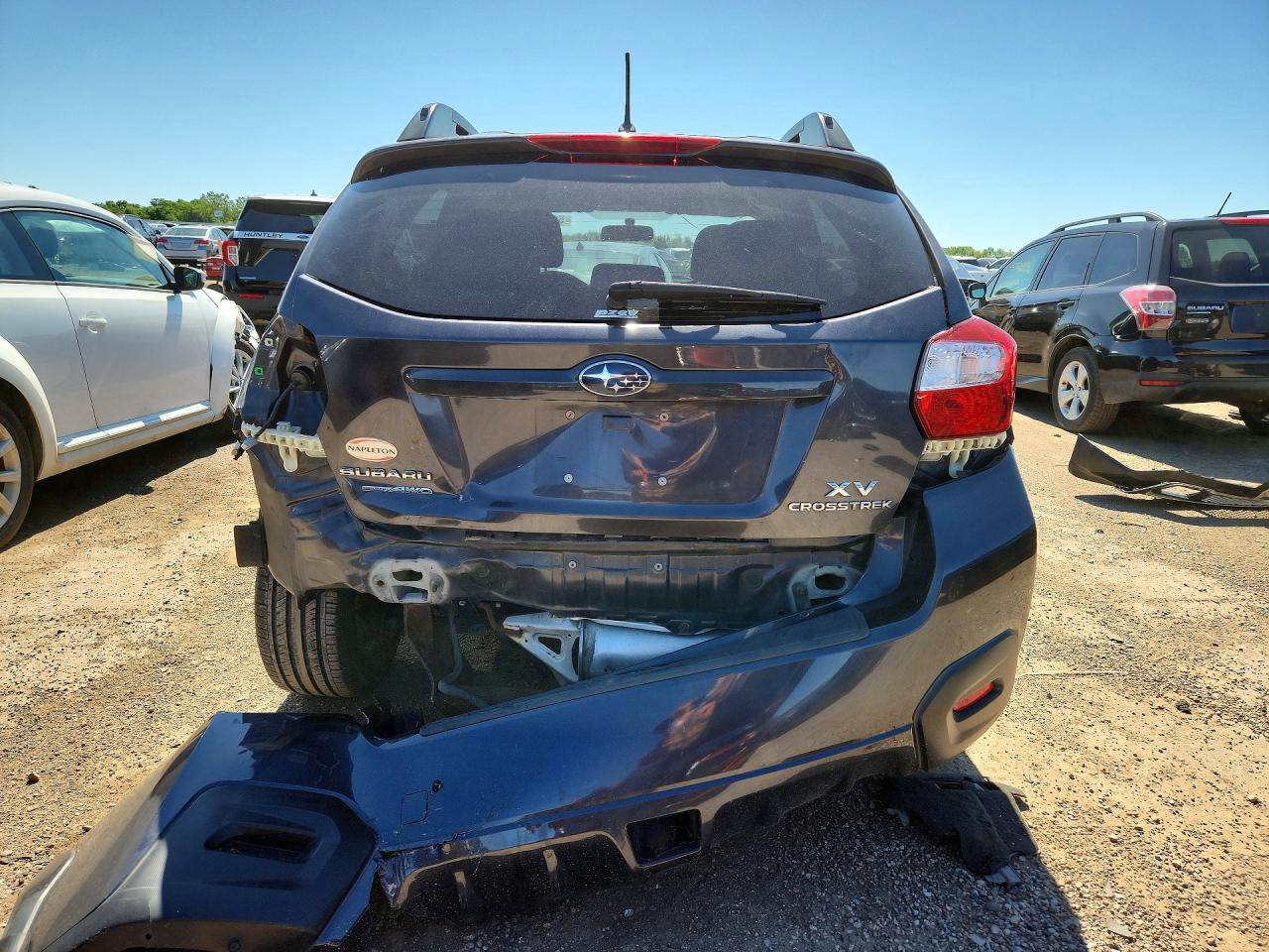 2013 Subaru Xv Crosstrek 2.0 Premium Gray vin: JF2GPACCXD1216834