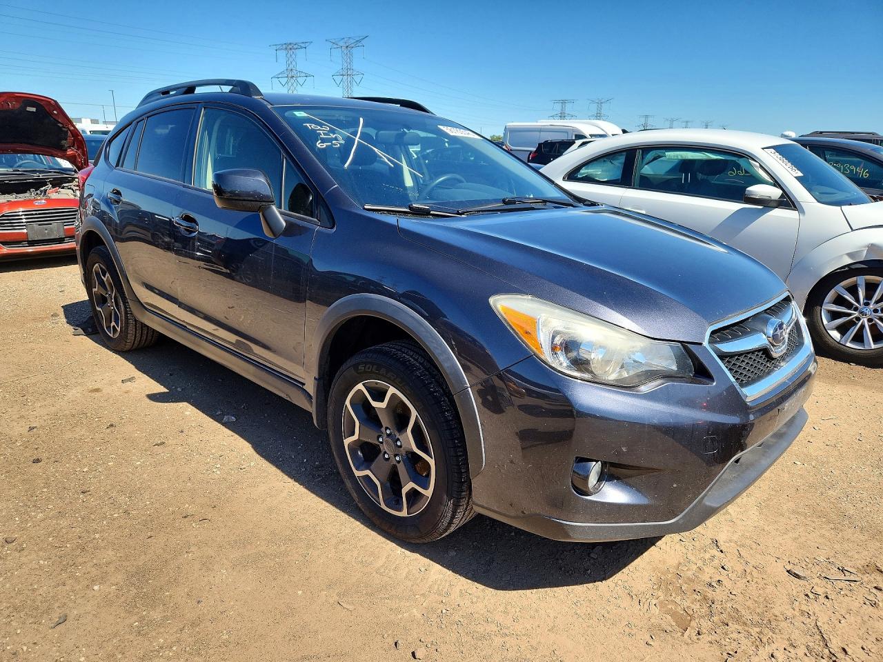2013 Subaru Xv Crosstrek 2.0 Premium Gray vin: JF2GPACCXD1216834