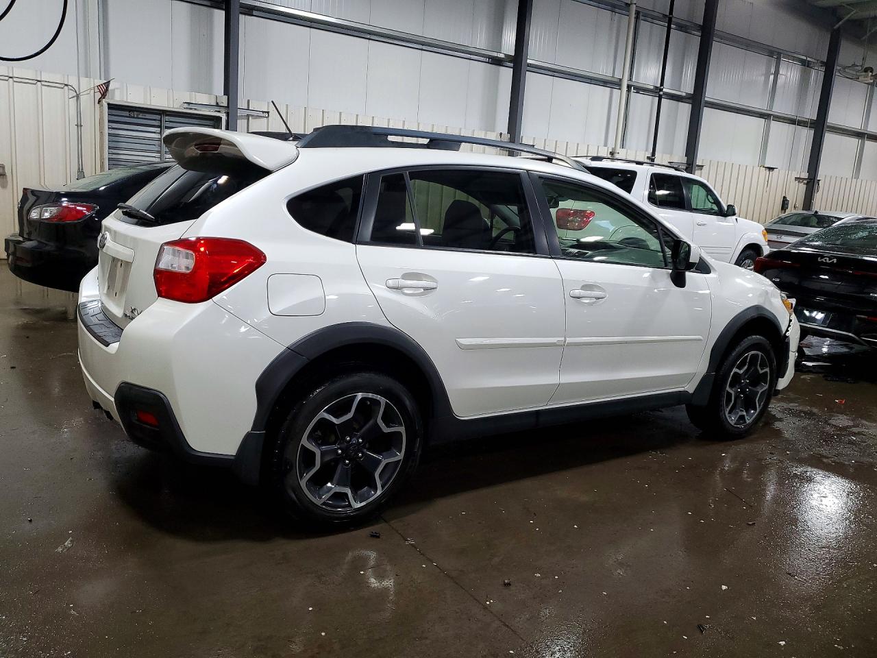 2013 Subaru Xv Crosstrek 2.0 Premium White vin: JF2GPACCXD2214706