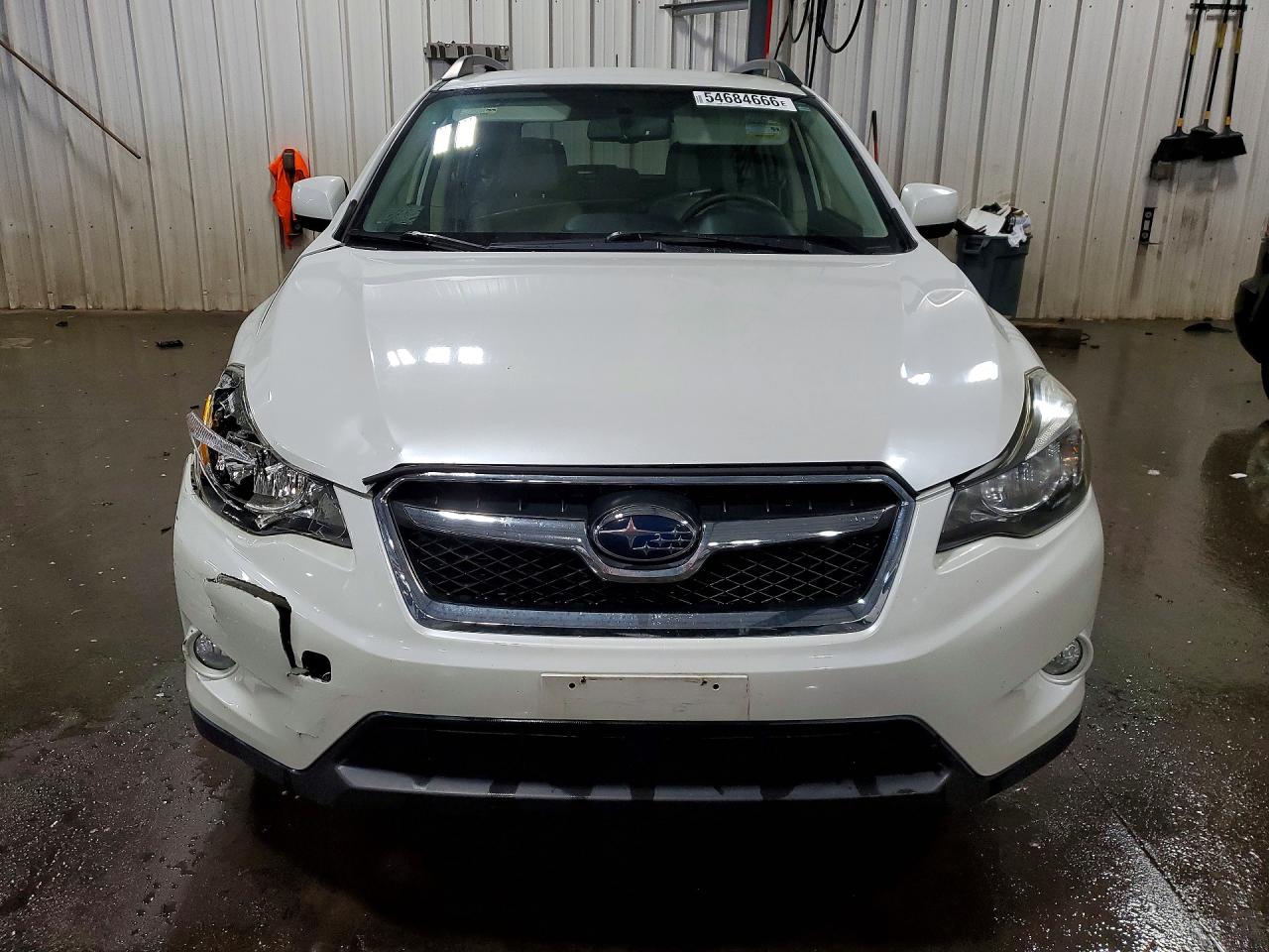 2013 Subaru Xv Crosstrek 2.0 Premium White vin: JF2GPACCXD2214706